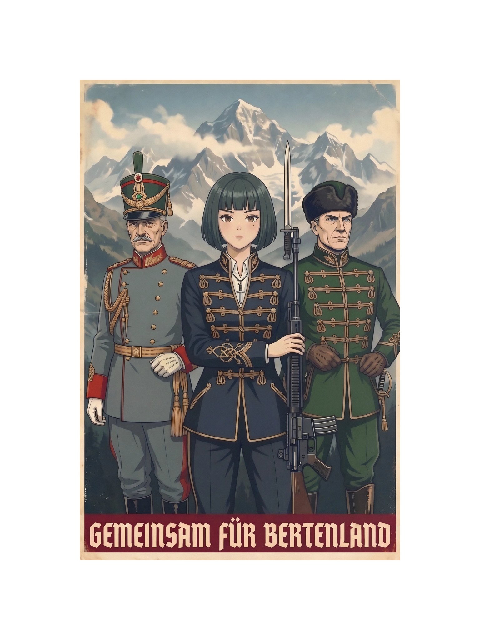 Lepus Ferox — Together for Bertenland — Enhanced Matte Paper Poster product image (10)