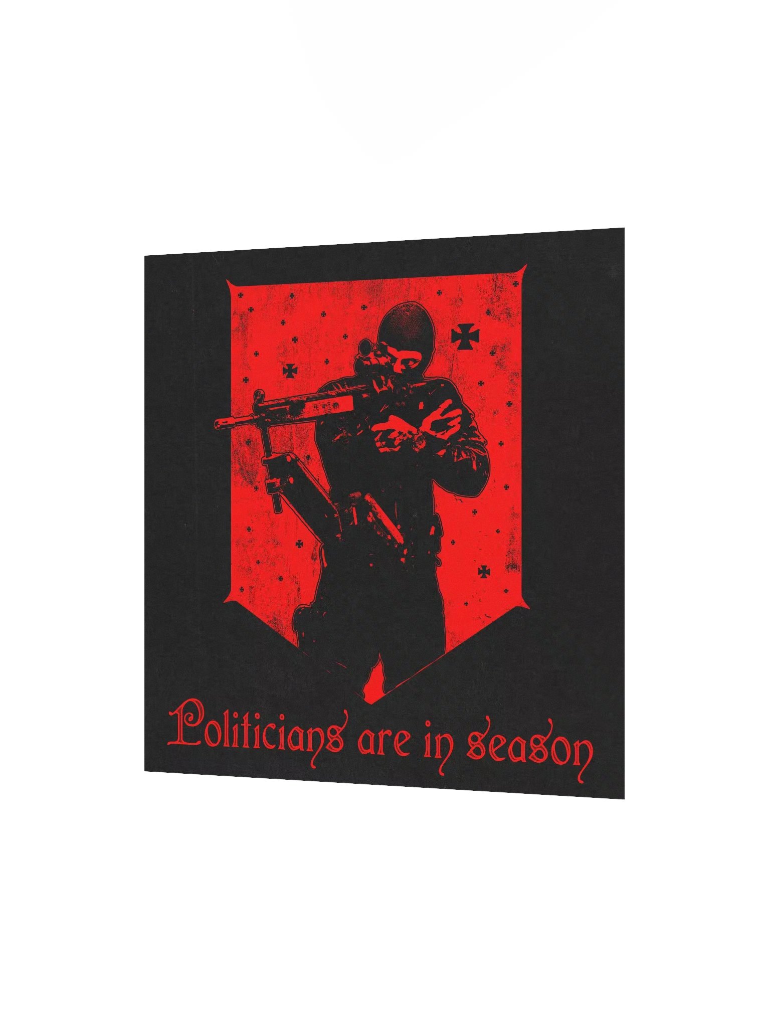 "HUNTING SEASON" POSTER RED product image (8)