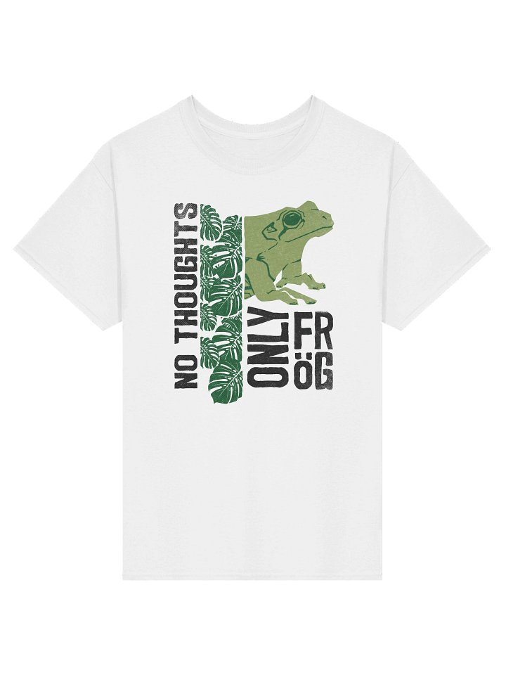 T-shirt Biały Damski "No Thoughts" product image (1)