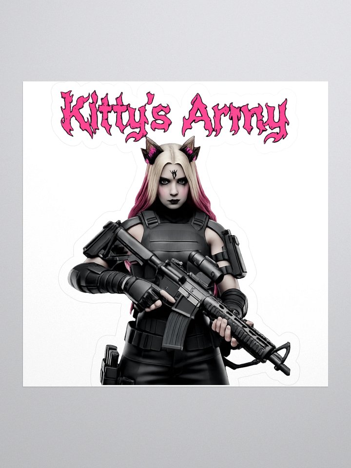 Kittys Army Stream team Decal product image (1)