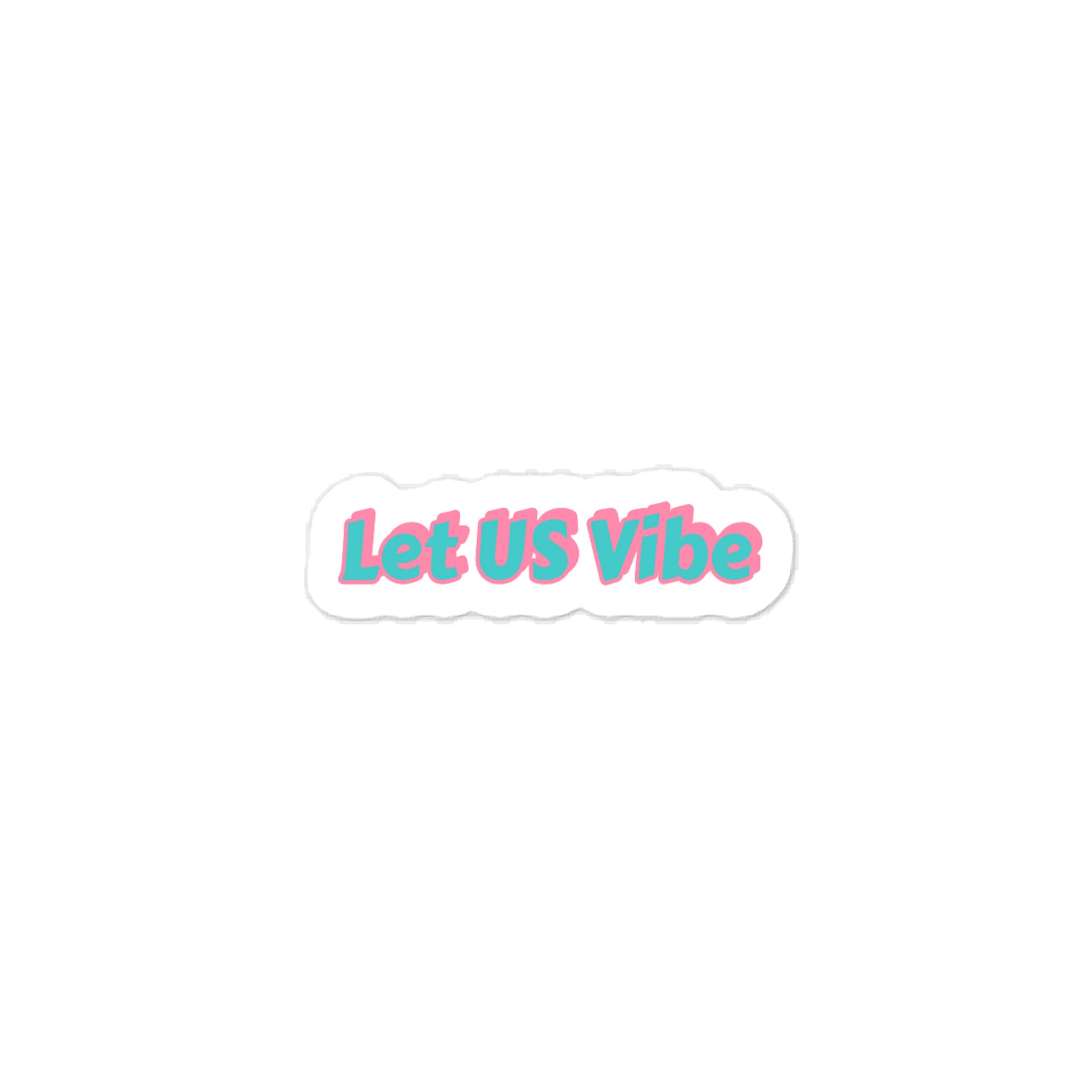 Let US Vibe Sticker product image (1)