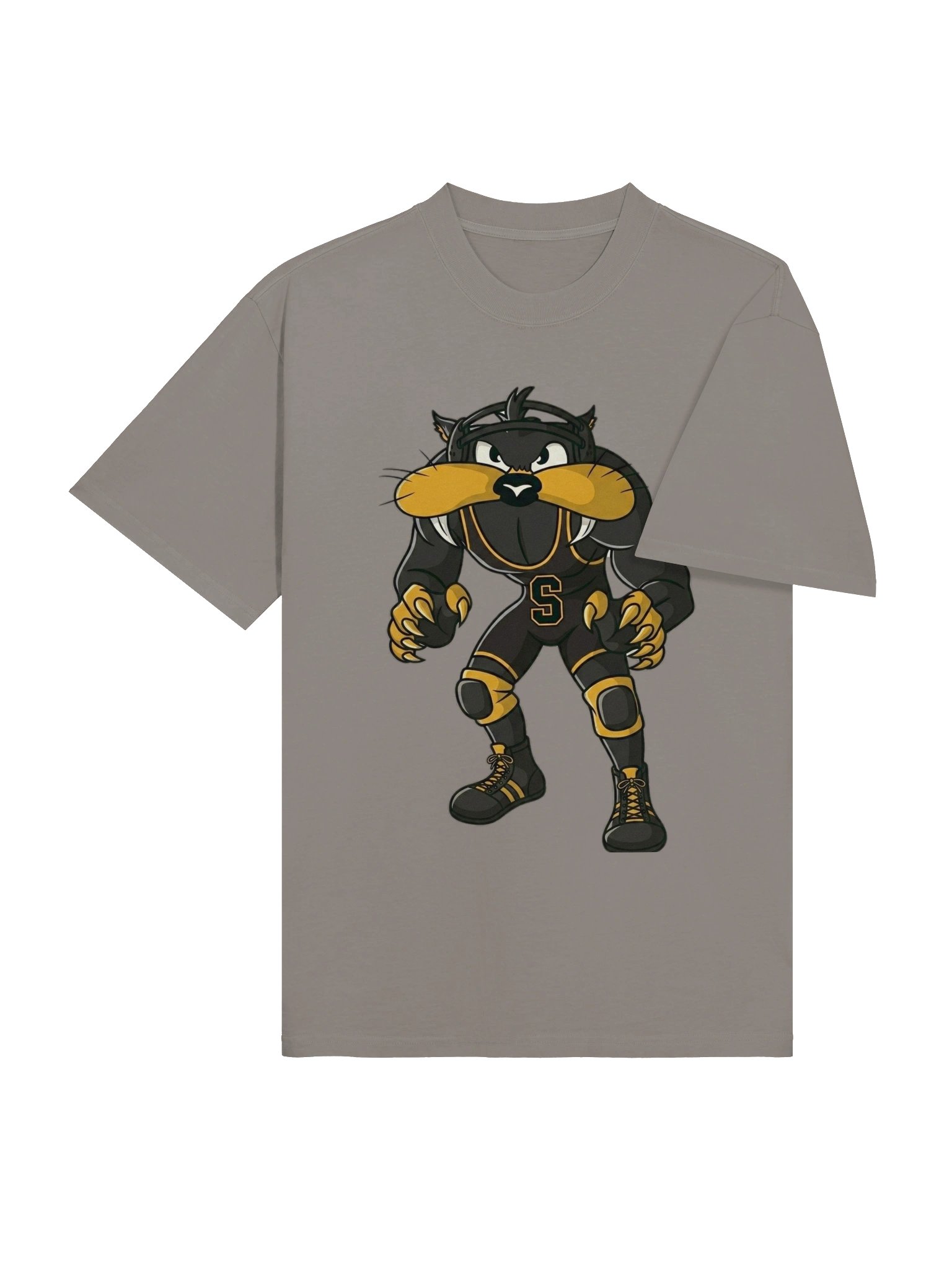 Sabercats Gold Mascot Oversized Tee product image (14)