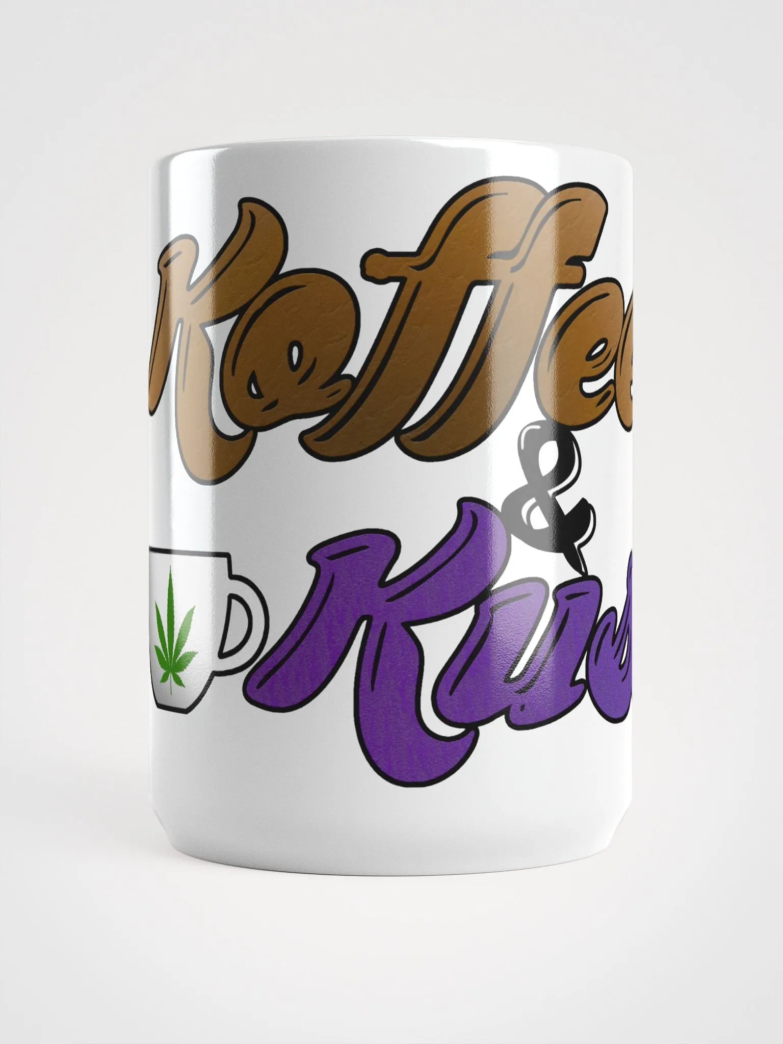 Koffee & Kush 15oz Mug (White) product image (1)