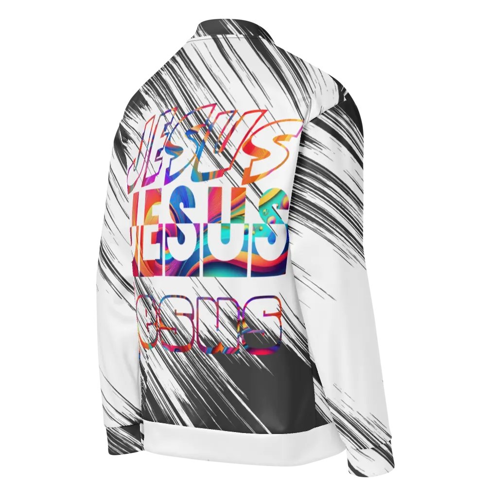 The Name of Jesus Collection - All-Over Print Bomber Jacket product image (4)