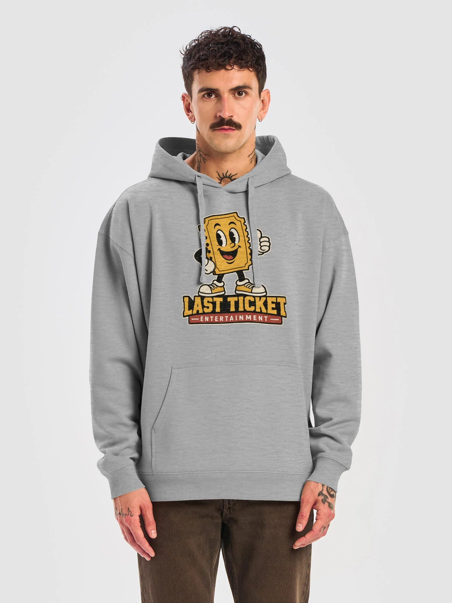 Last Ticket Entertainment Relaxed Hoodie product image (1)
