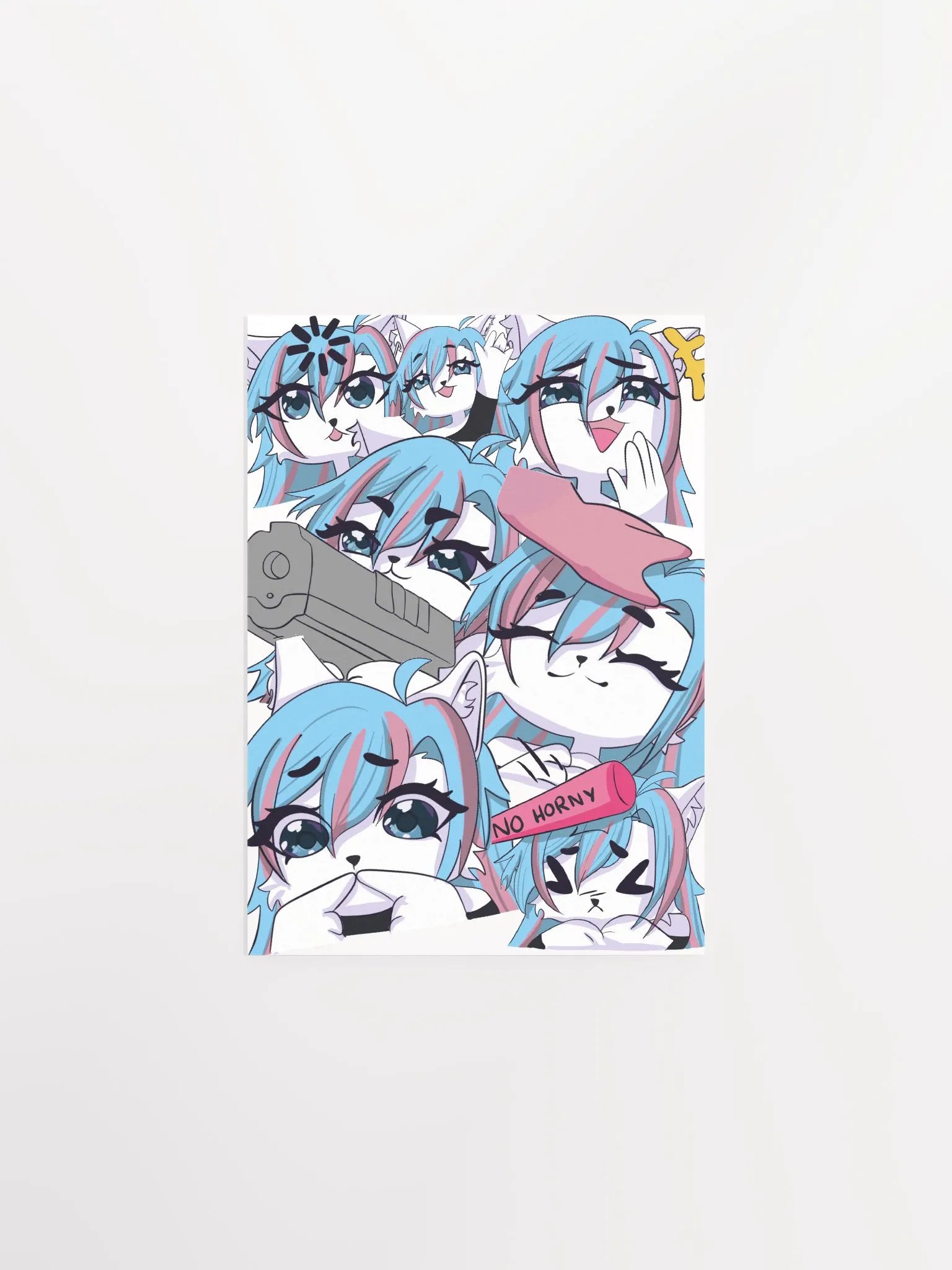 Wolfintank Emote Poster product image (1)