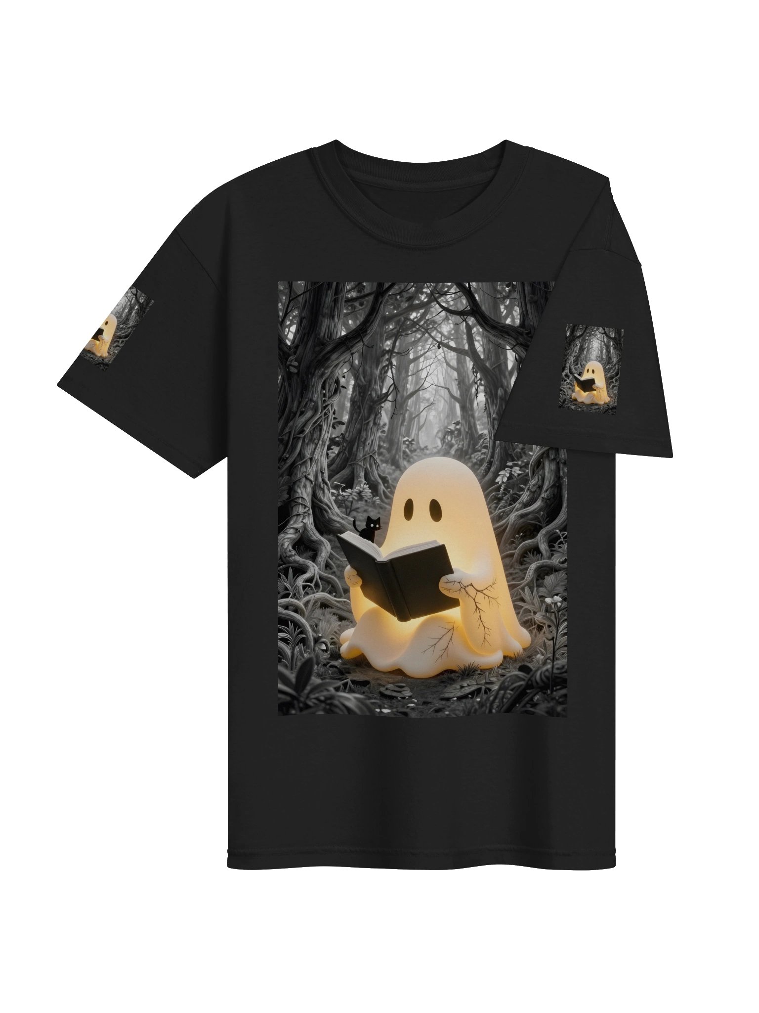 Bookish Halloween Tee product image (27)