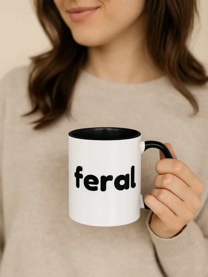 Feral Vibes Mug – Funny Gift for Women, Friends, or Coworkers product image (2)