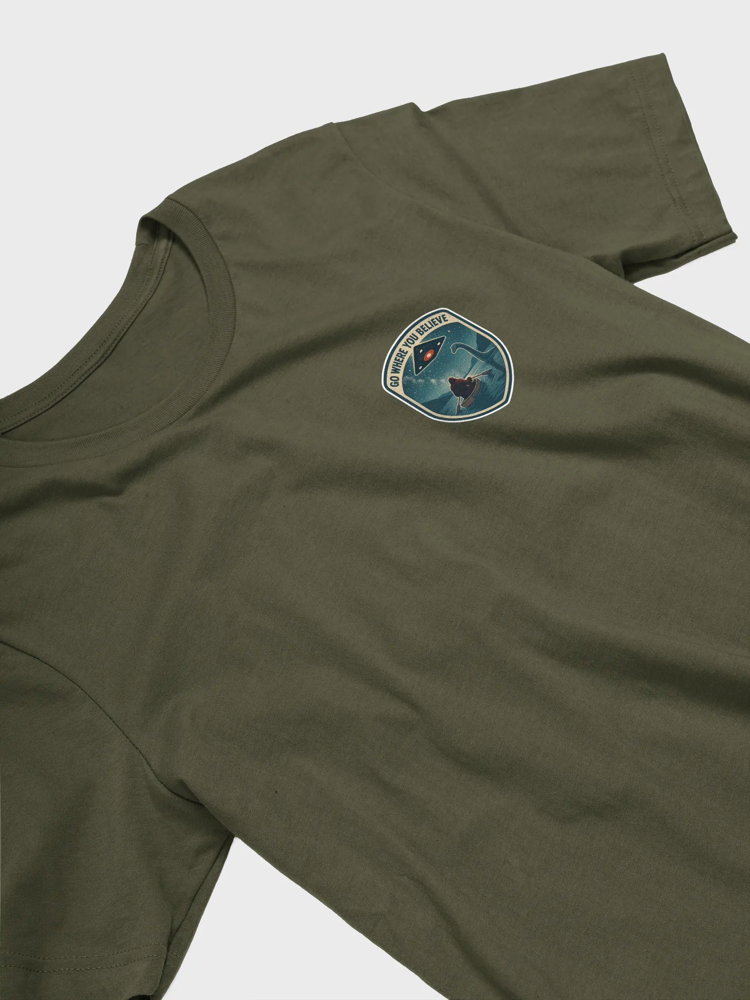 Go Where You Believe" Cryptid & UFO Adventure Shirt product image (2)