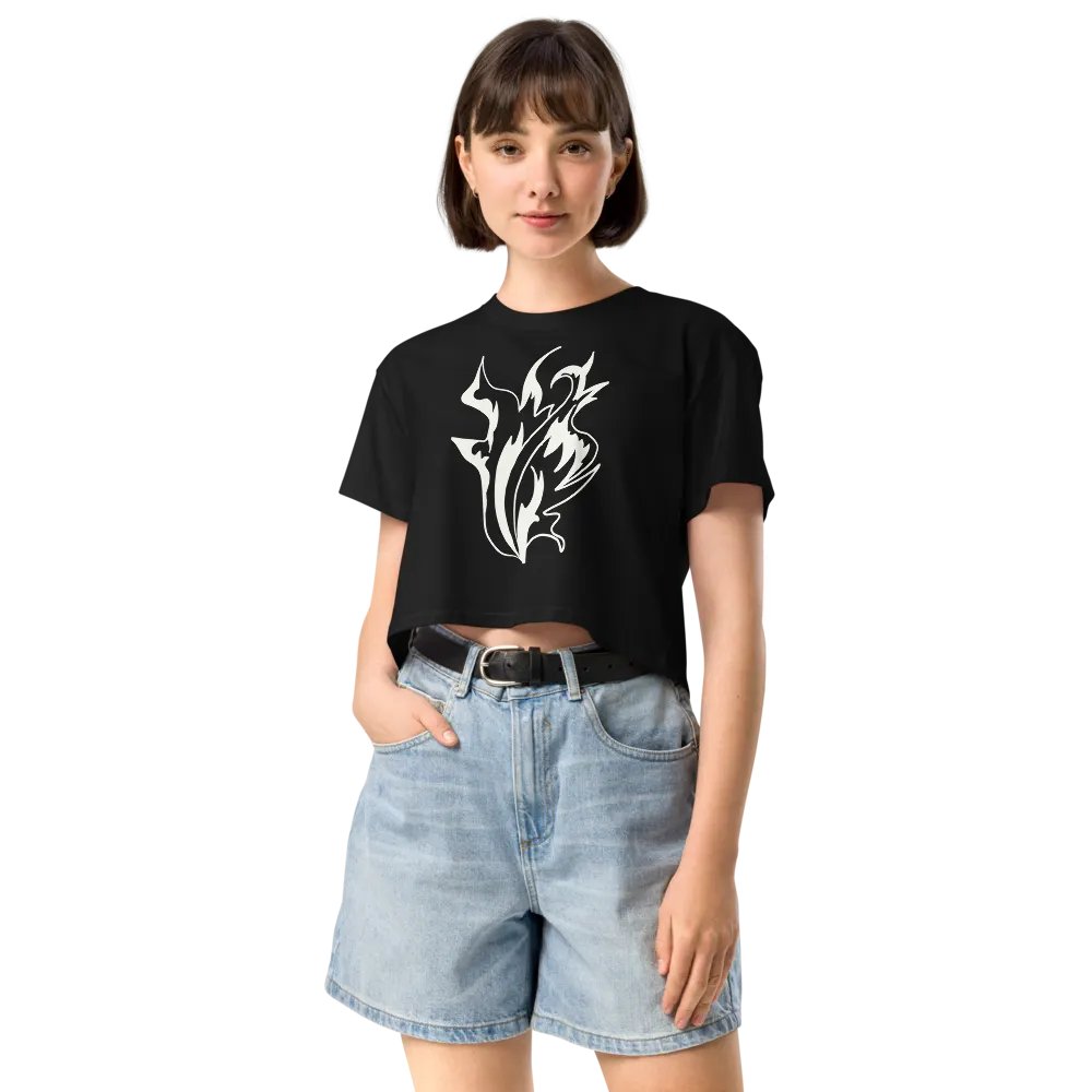 Fiery Smoke crop top product image (10)