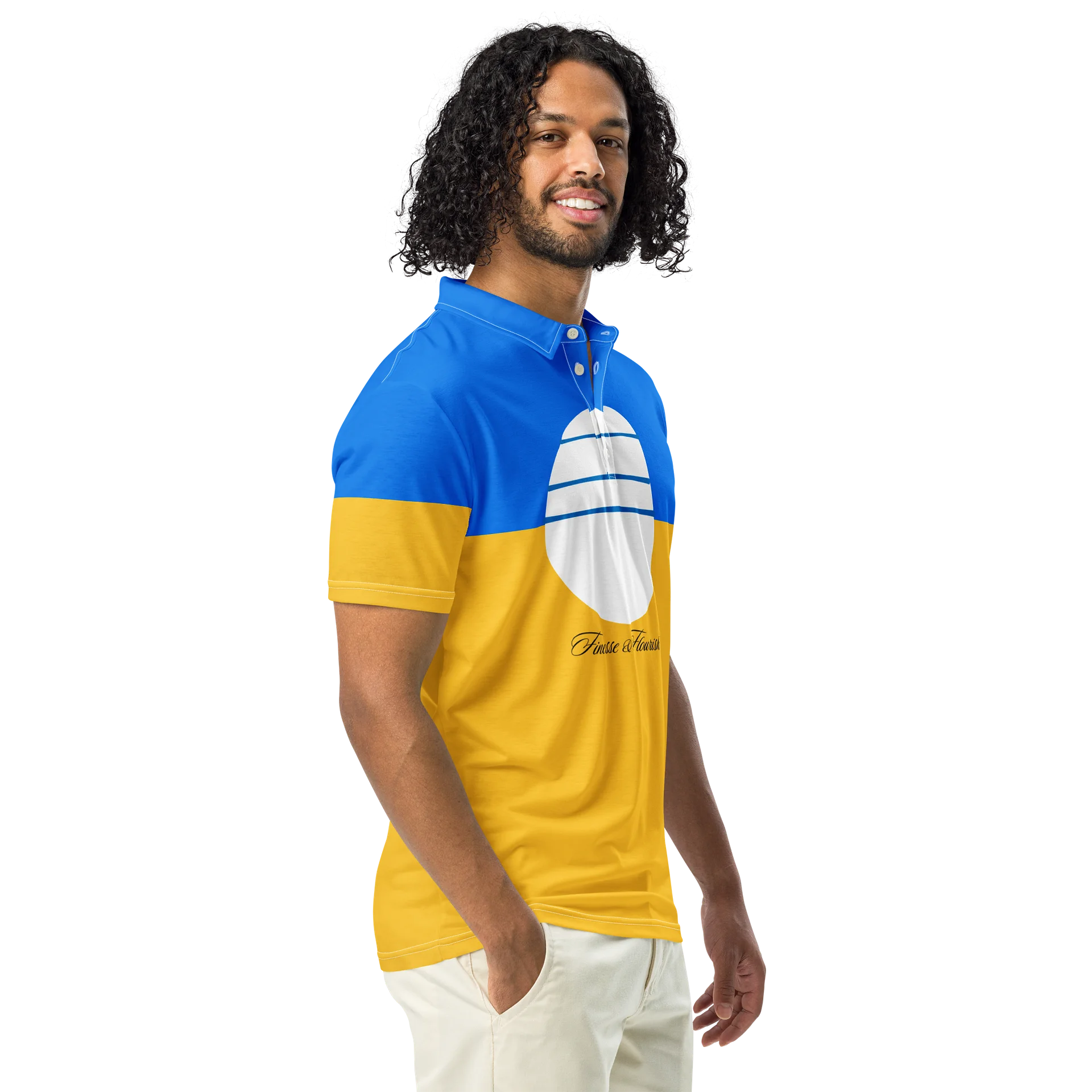 F&F Script MKE Slim Fit Polo Shirt product image (1)