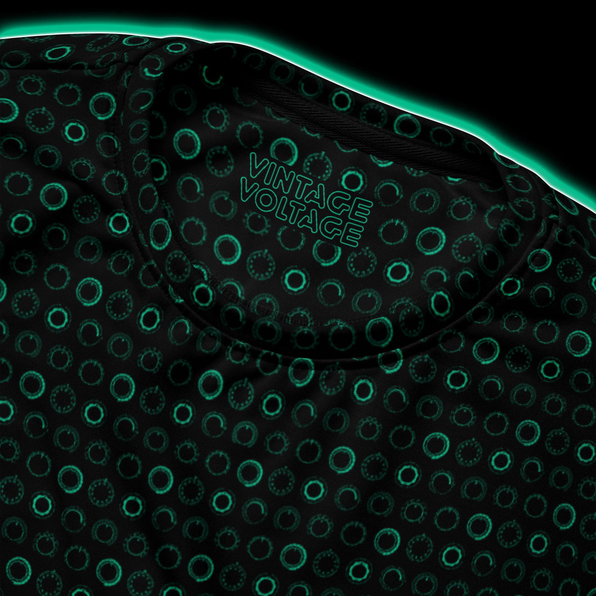 Synthesis Controls Sweatshirt - (7 Modular Synth Dials) BIOLUM product image (2)