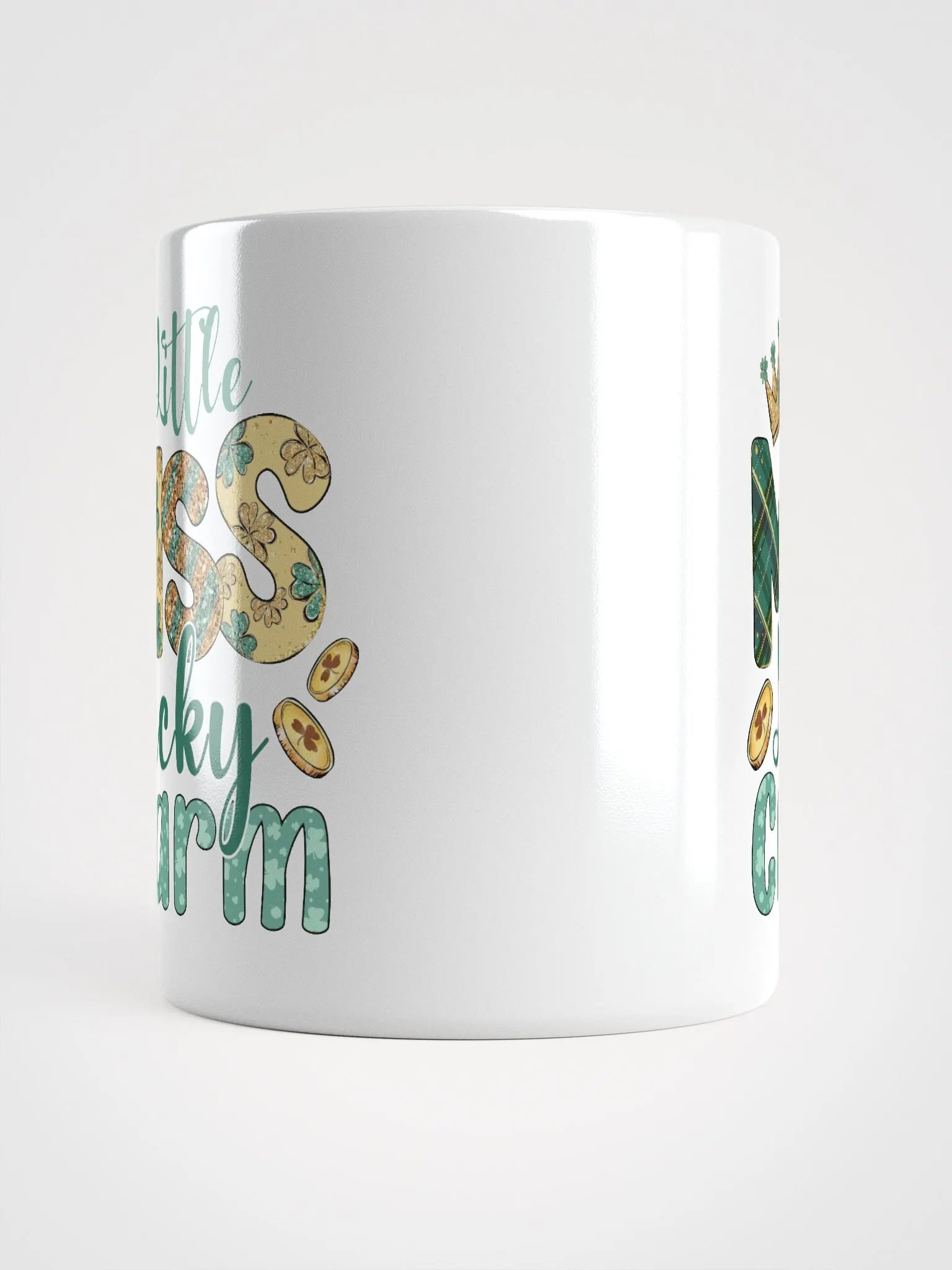 Miss Lucky Charm White Glossy Mug product image (14)