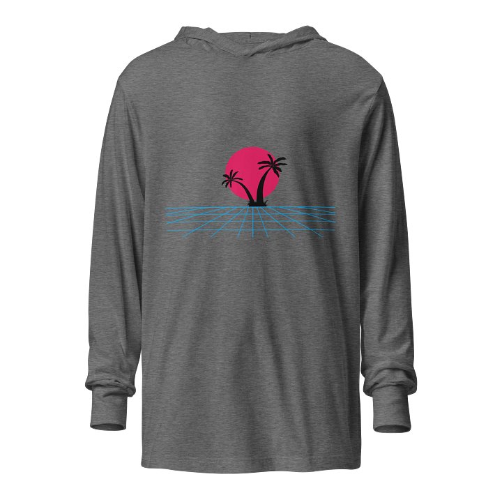 Retro Synthwave Sunset Hoodie product image (1)