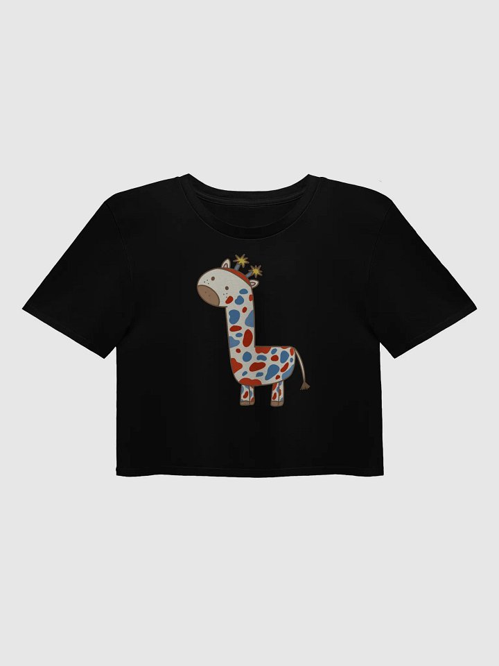 4th of July Sparkles Crop Top T-shirt product image (3)