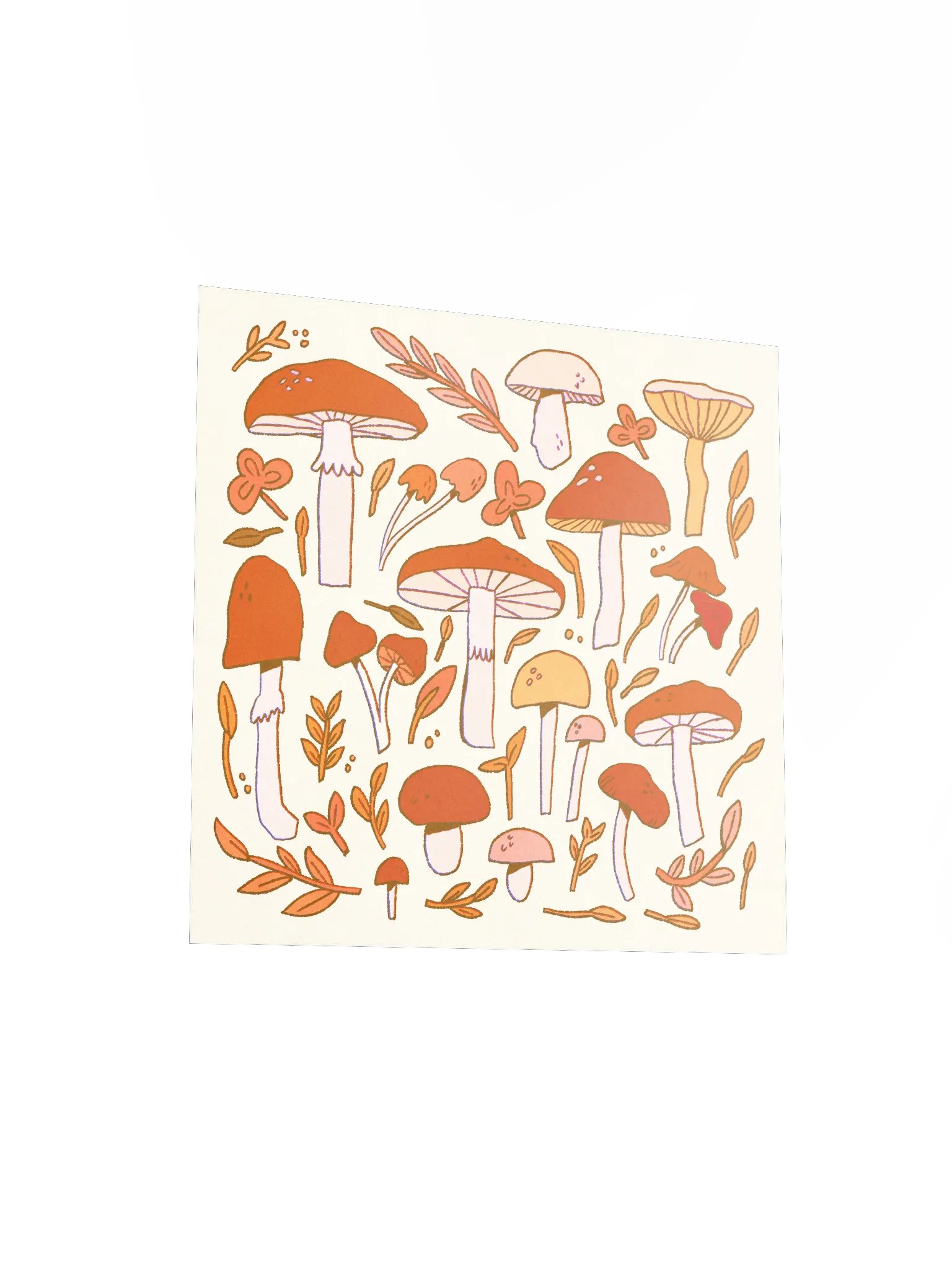 Mushroom Party Print product image (4)