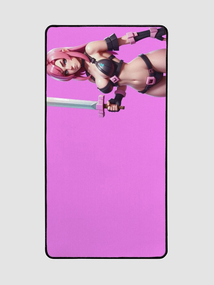 Pink Warrior Desk Mat product image (2)