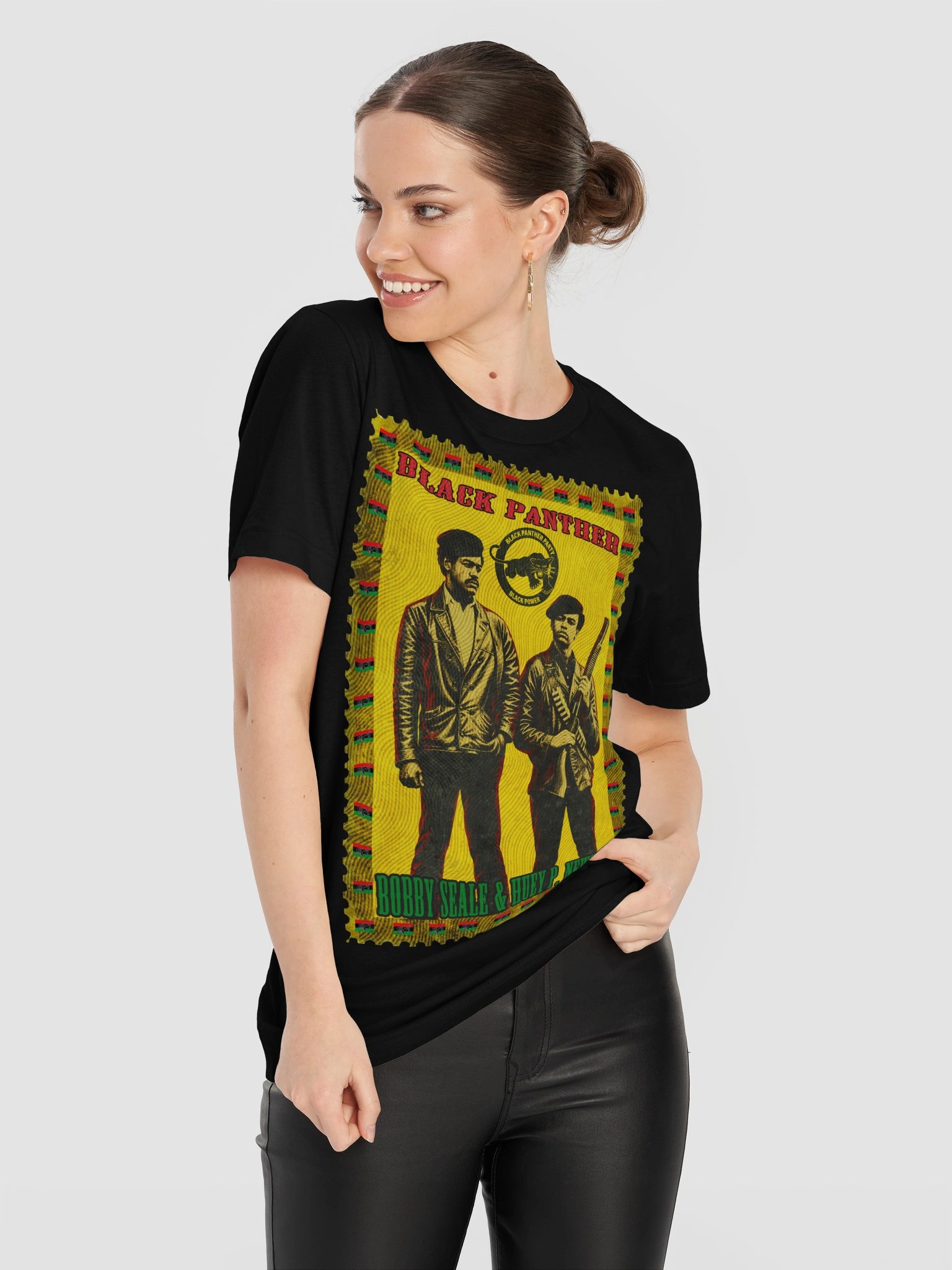 Black Panther Party Tee | Bobby Seale & Huey Newton product image (104)