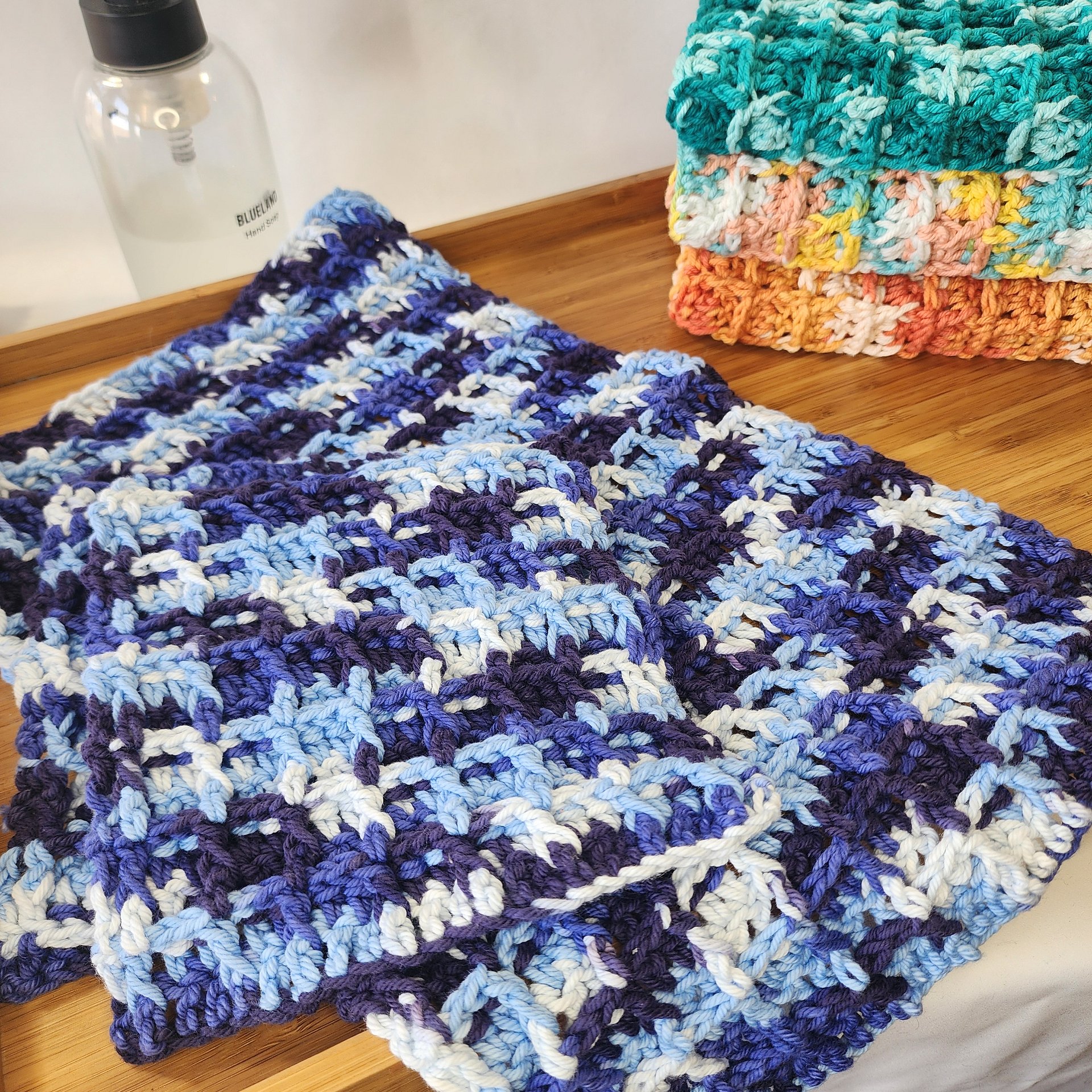 Crochet Cotton Dish Towel Set: Limited Edition Spring Kitchen Decor product image (5)