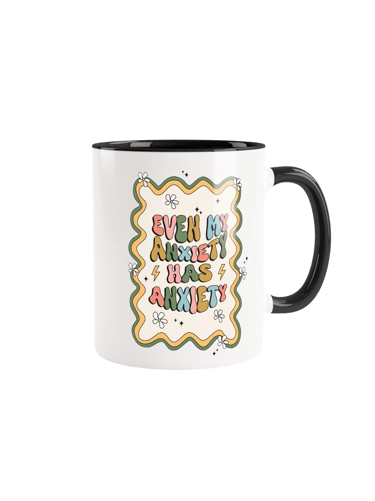 Even My Anxiety Has Anxiety Ceramic Mug product image (2)