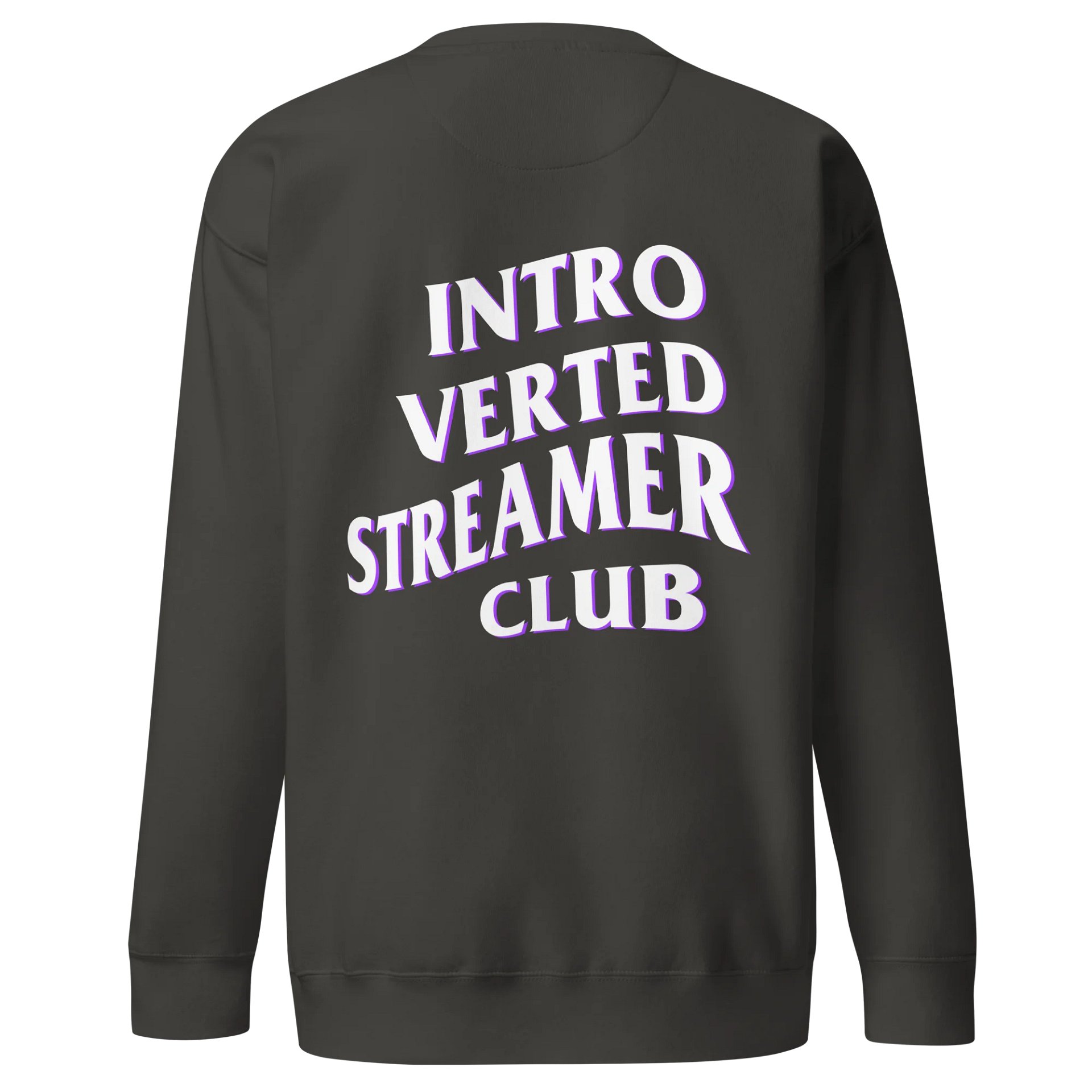 Introverted Streamer Club "Tired" Sweatshirt product image (1)
