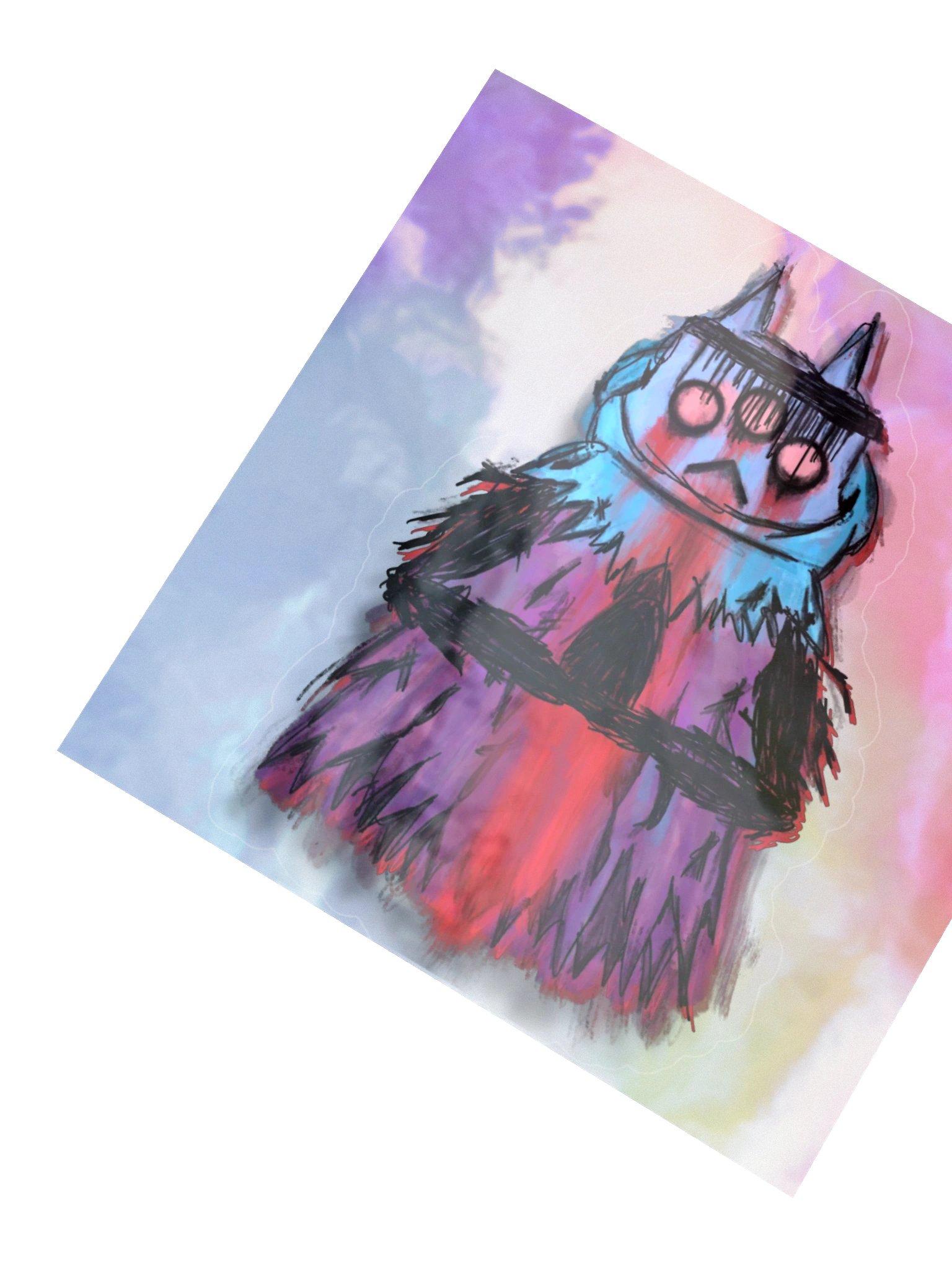 The Squarsh Who Waits Sticker product image (2)