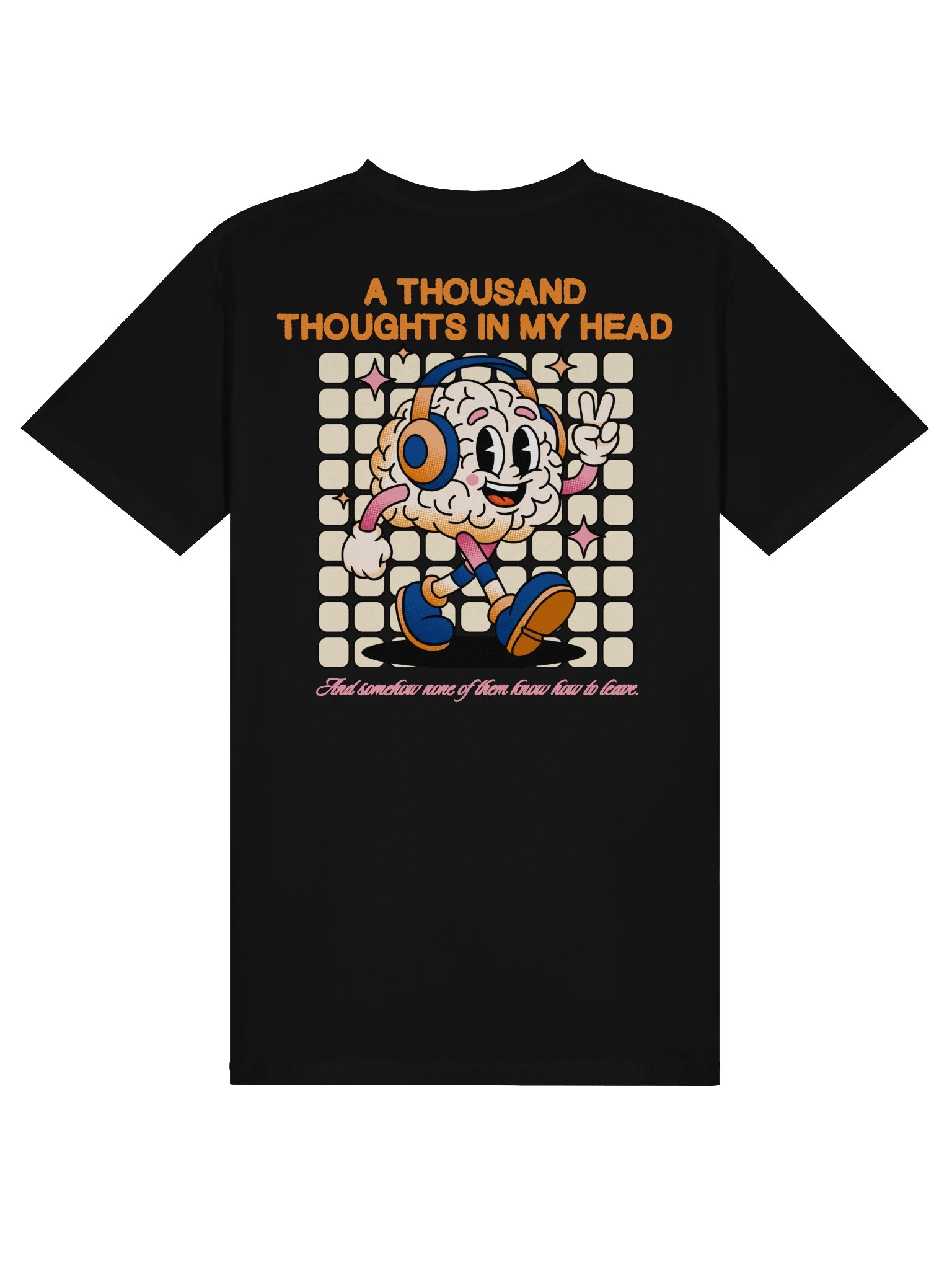 A Thousand Thoughts Brain Tee product image (3)