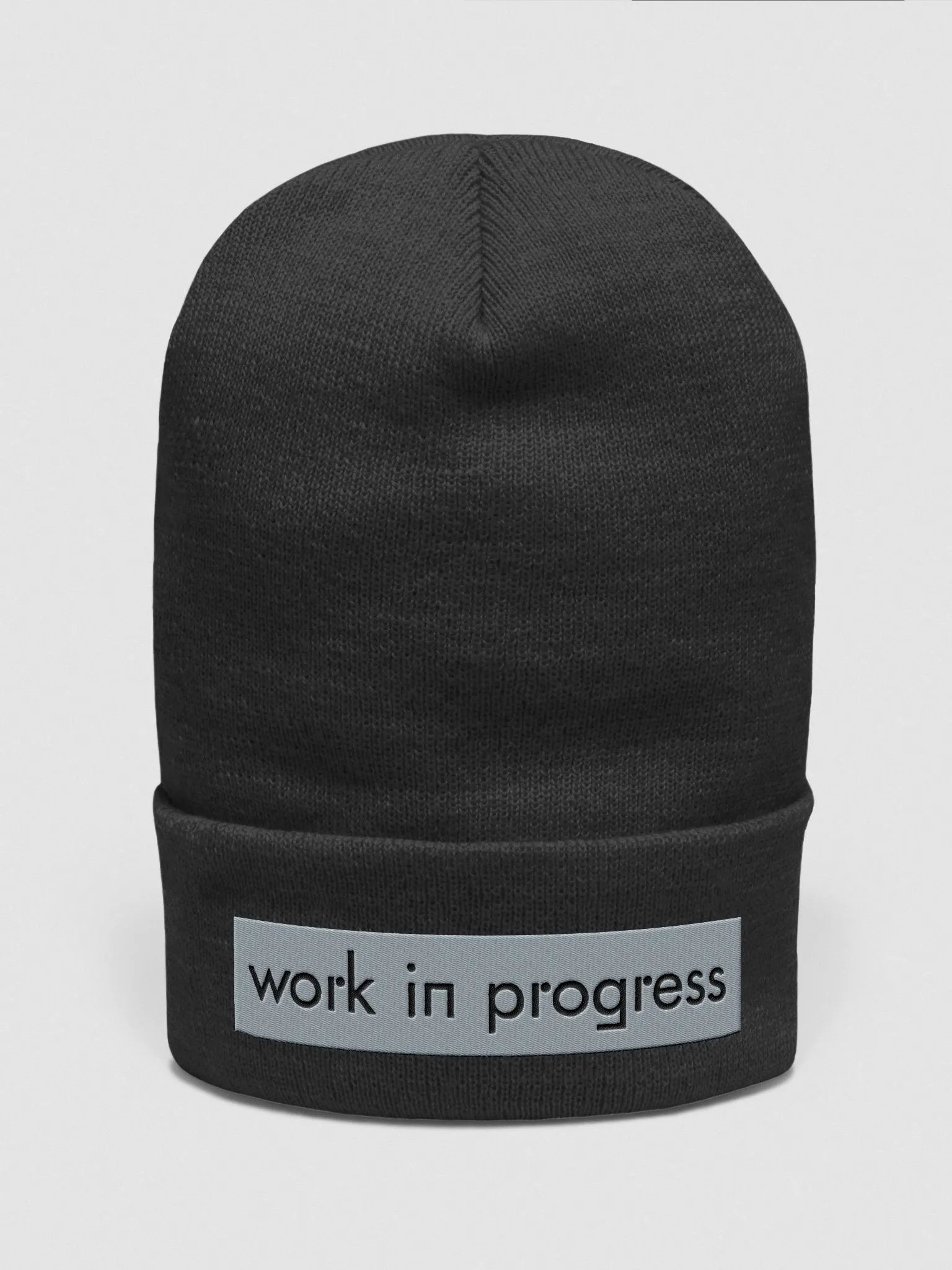 Work In Progress Embroidered Beanie product image (1)