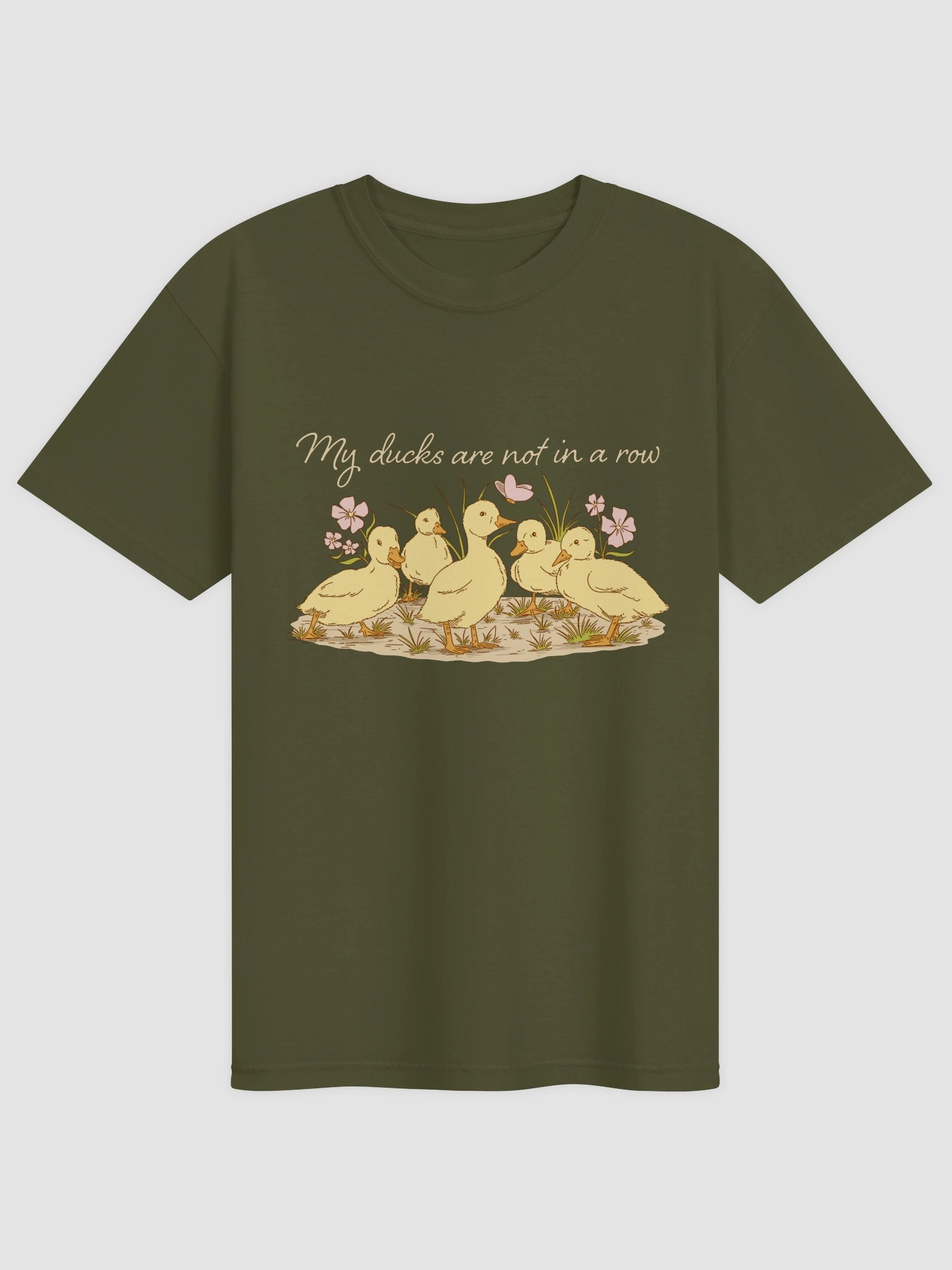 Ducks In a Row Unisex Tee product image (3)