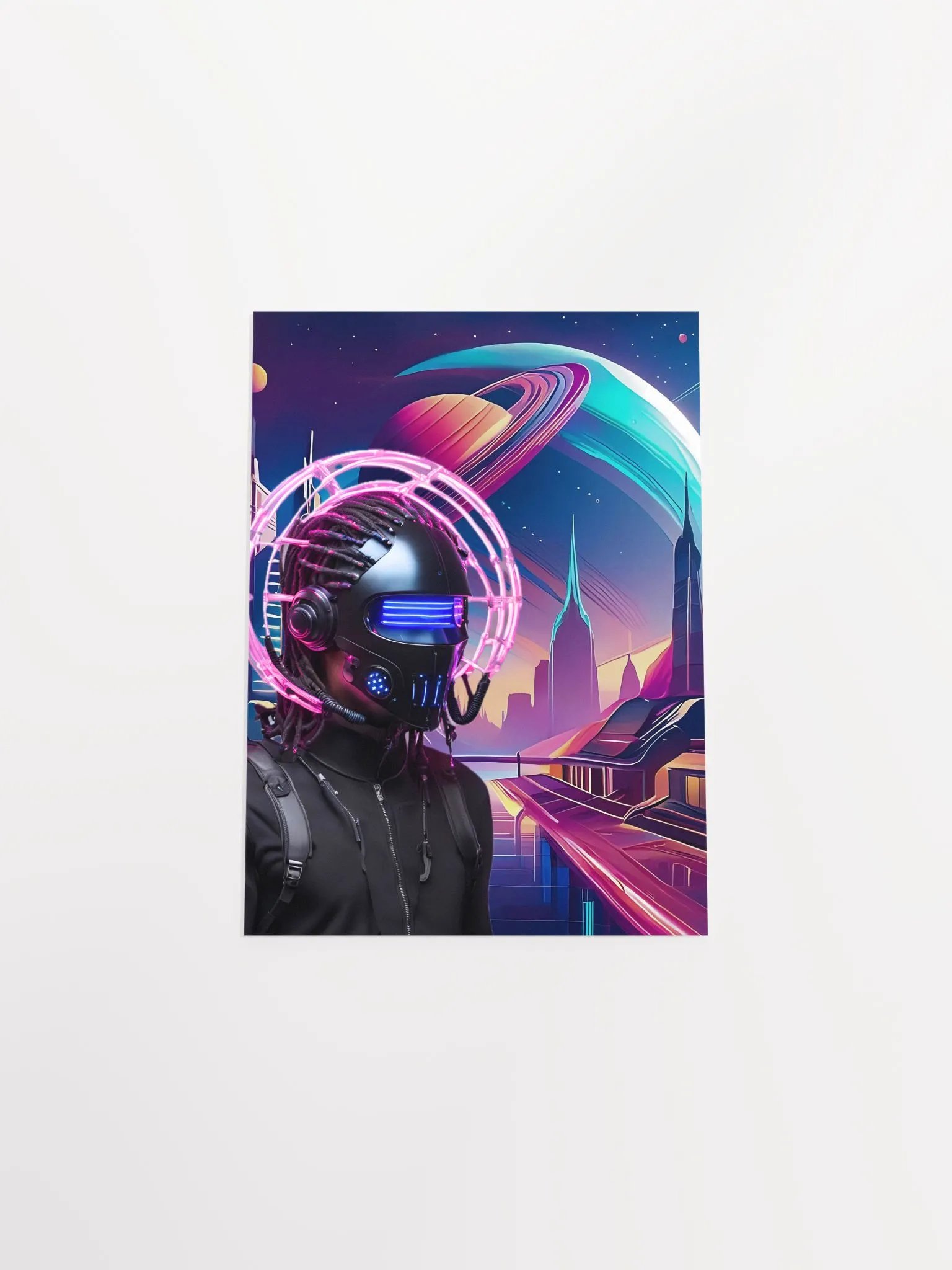 Cypherpunk City Poster product image (30)