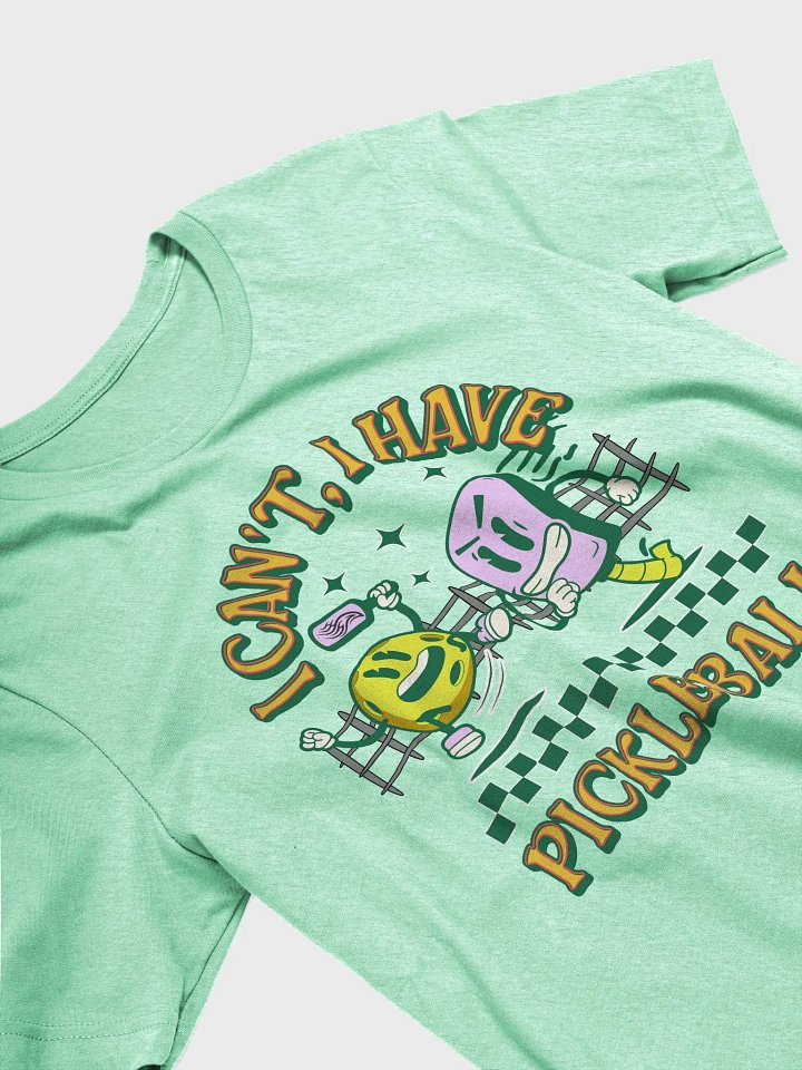 I Cant I Have Pickleball Iconic Softness T-Shirt product image (2)