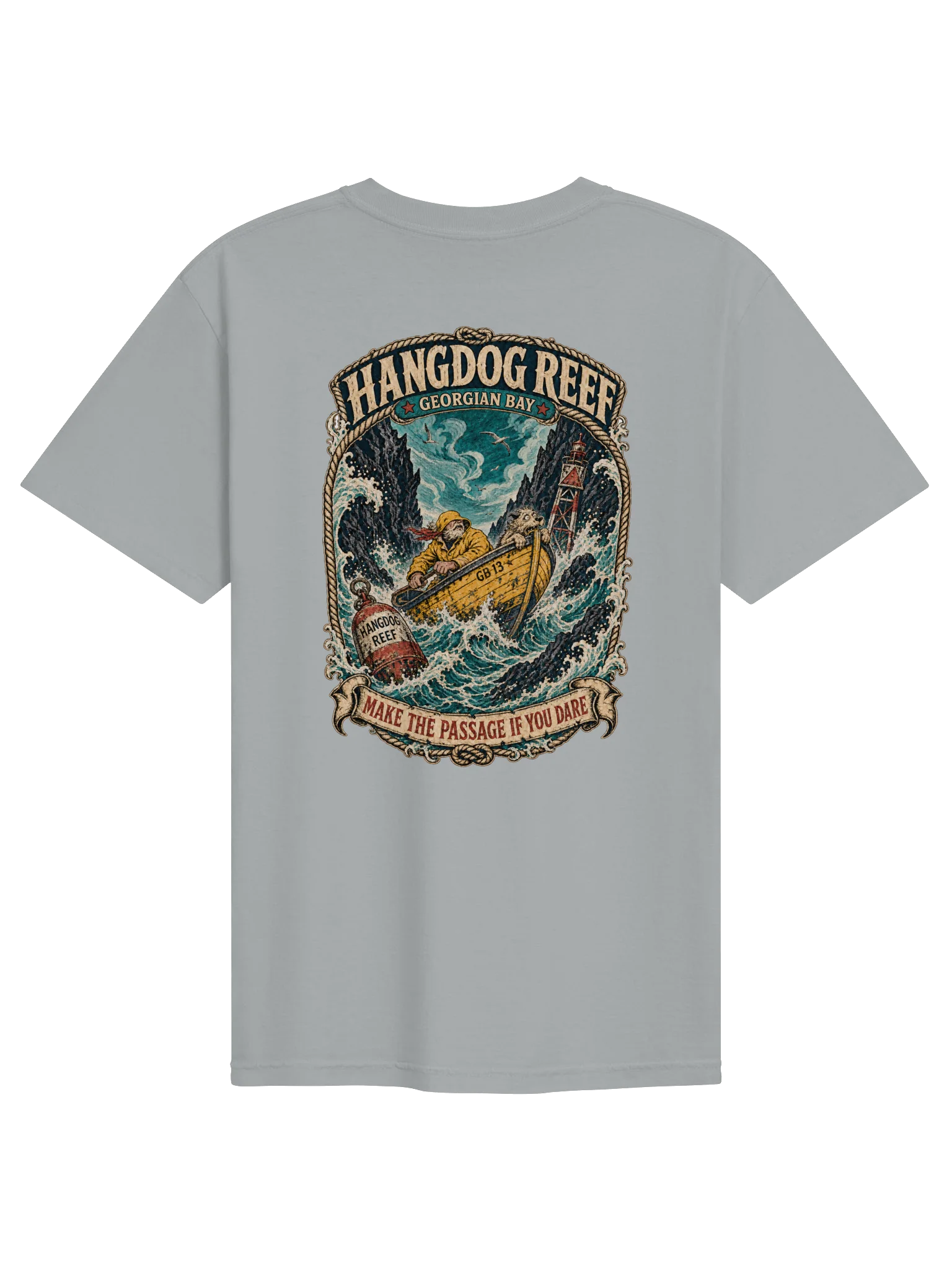 Hangdog Reef Georgian Bay Badge Tee product image (50)