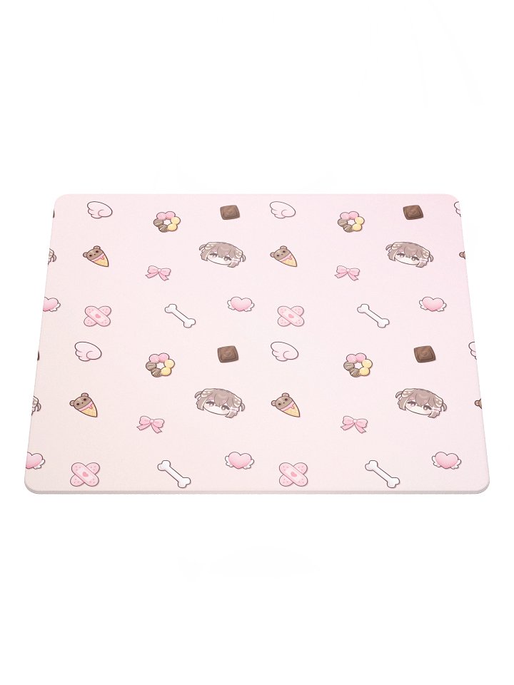 ♡ puppiwa gaming mousepad - pink product image (2)