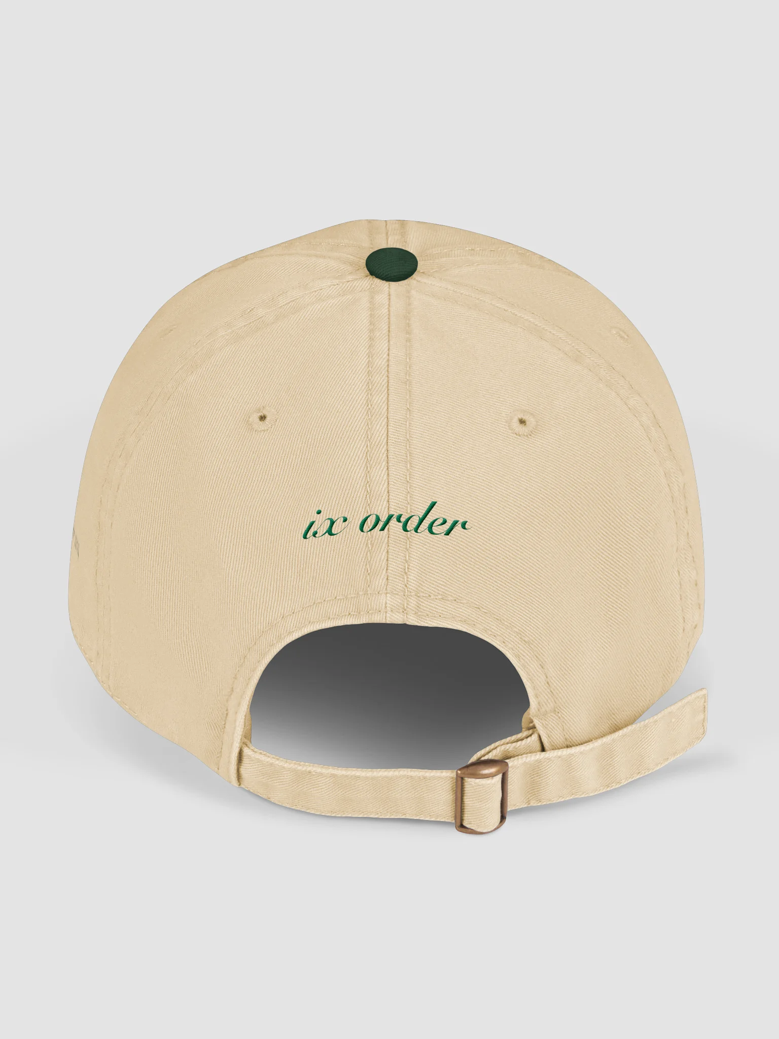 M22 Hat (Cream/Green) product image (2)