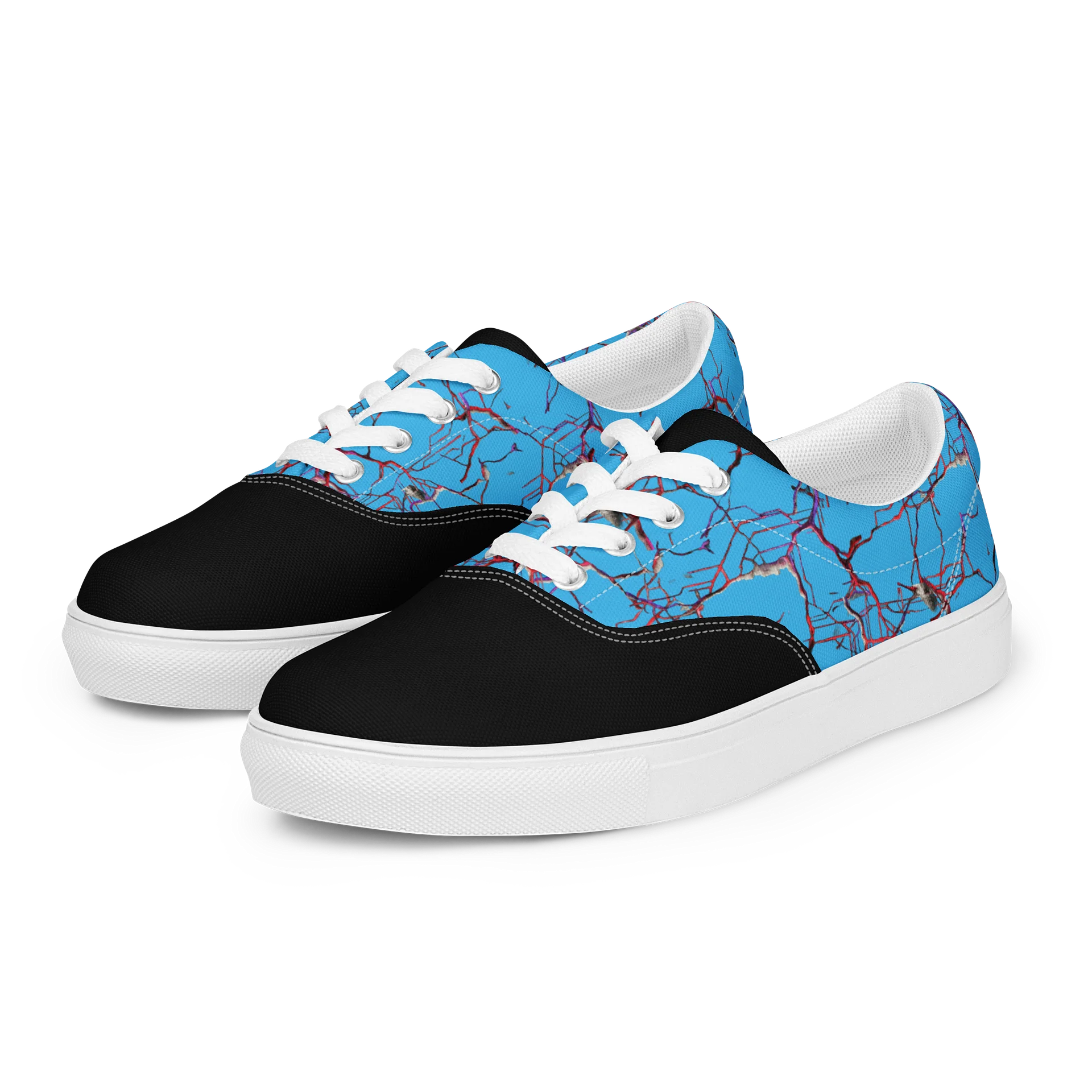 Neural Static // Low-Top Tech-Noir Sneakers product image (2)