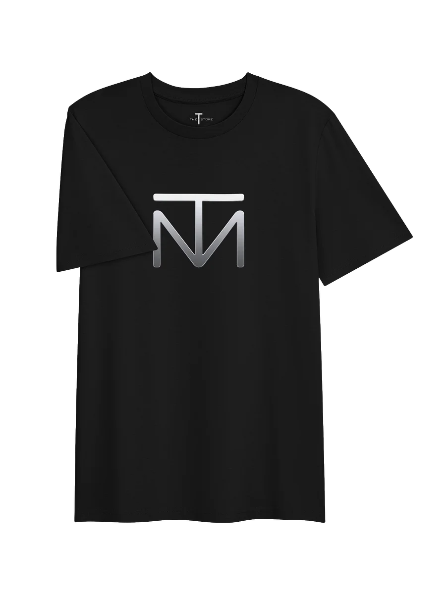 T-WEAR: Metal "T" Symbol Unisex Organic Ribbed Neck T-Shirt product image (3)