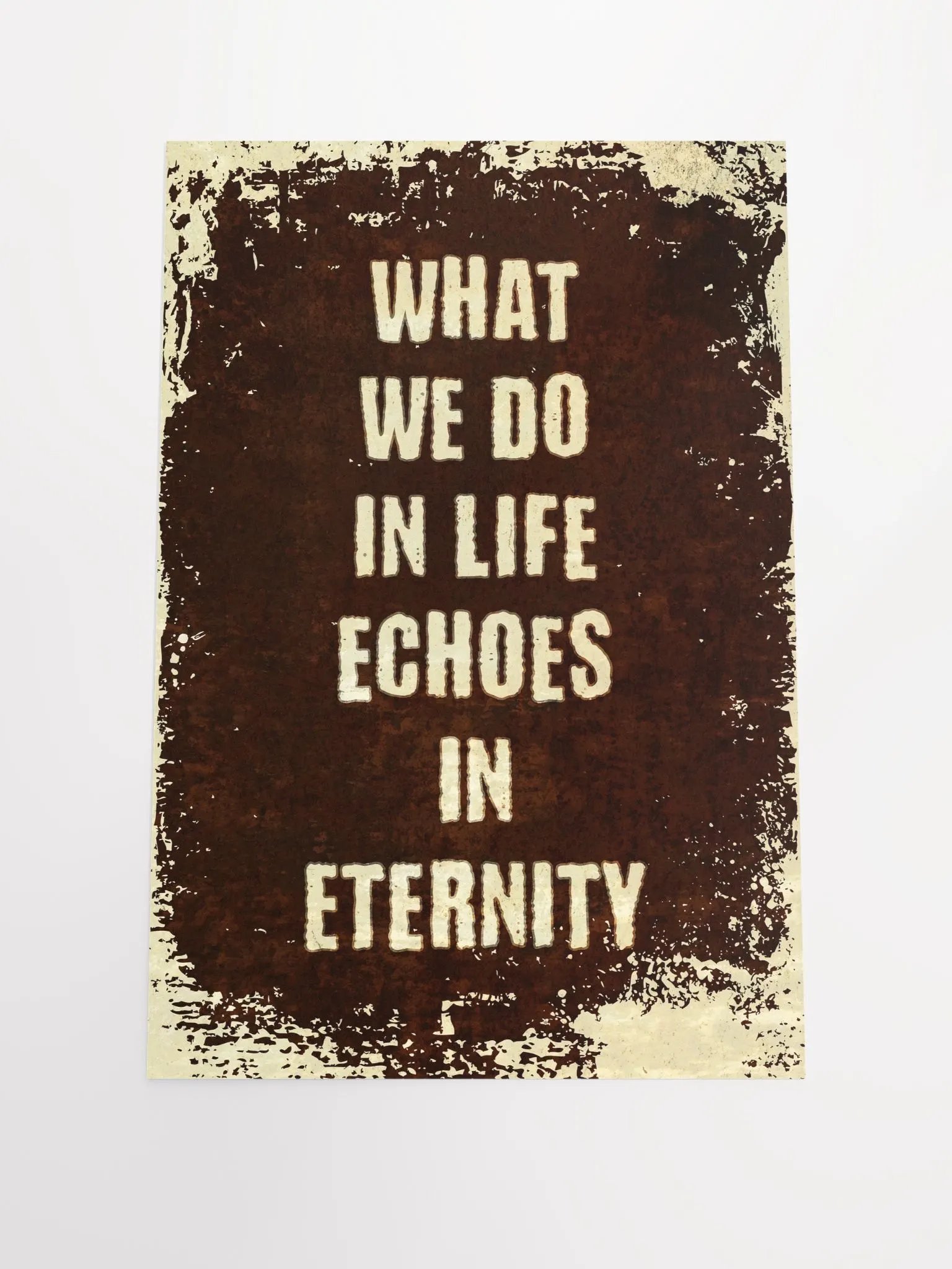 Gladiator Movie Quote Matte Paper Poster product image (3)