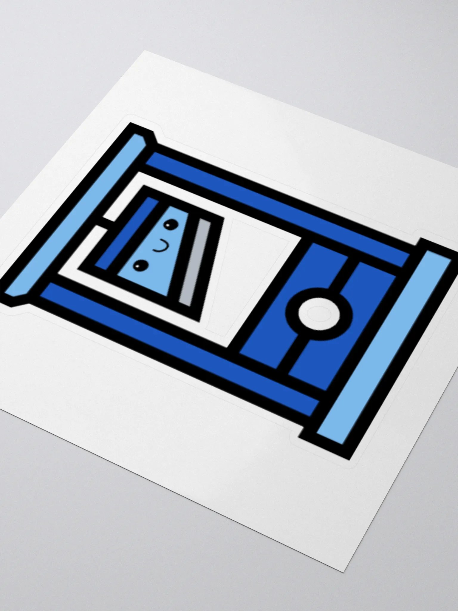 Blue Slicer Sticker product image (7)