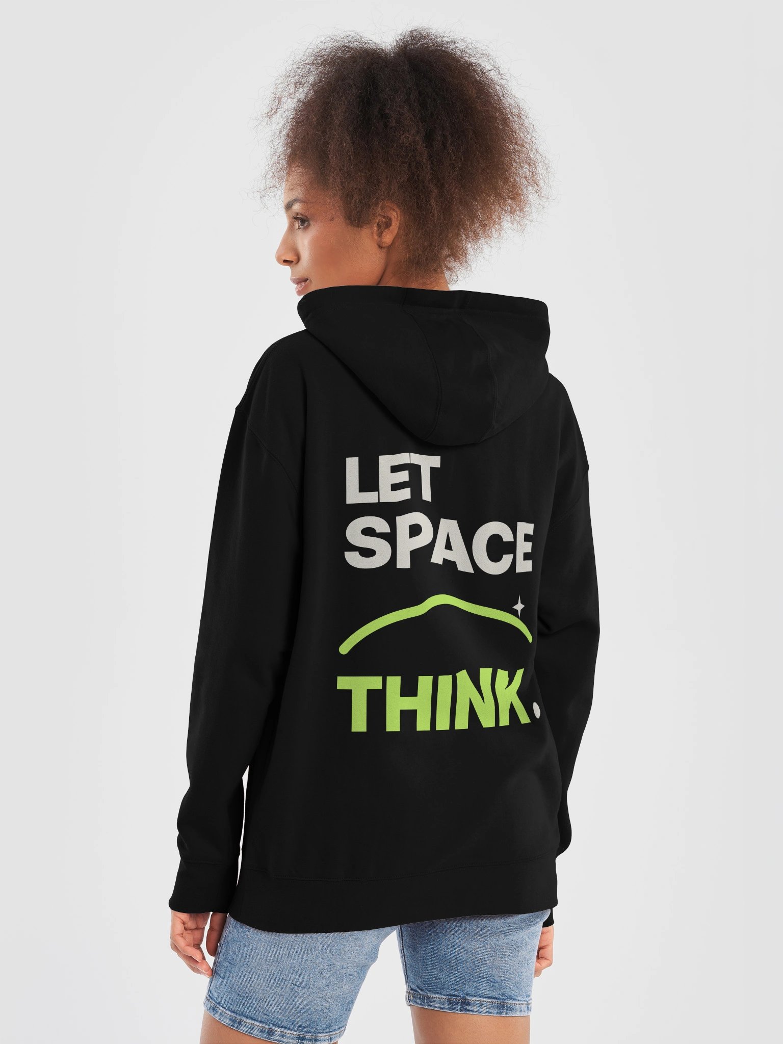 OrbiSky Let Space Think Premium Hoodie product image (6)