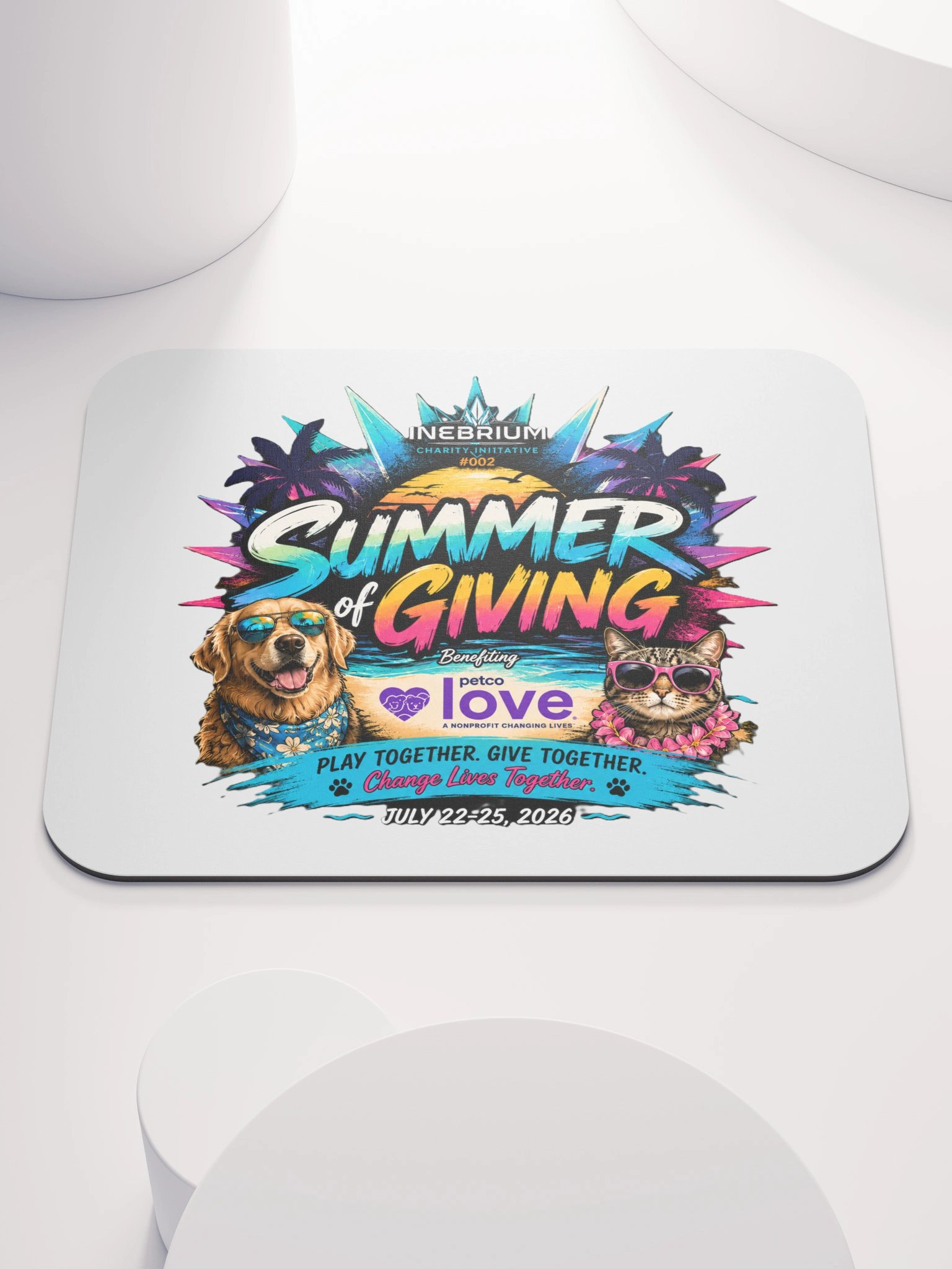 Summer of Giving Pet Charity Mouse Pad product image (1)