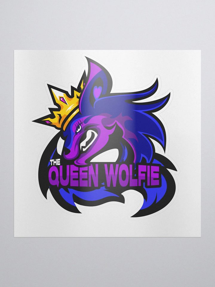 QueenWolfie Sticker product image (1)