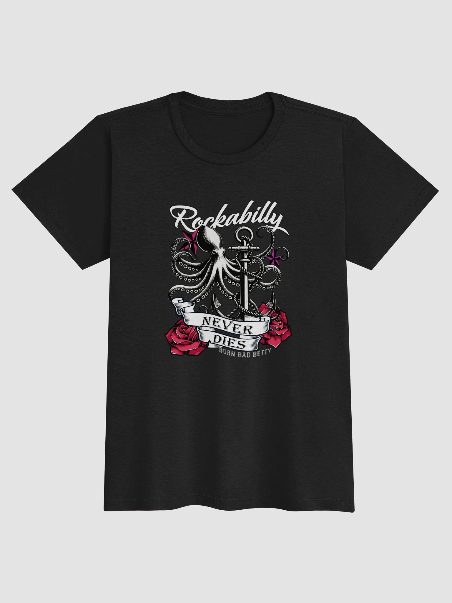 Inked Octo-Anchors Women's T-shirt product image (3)