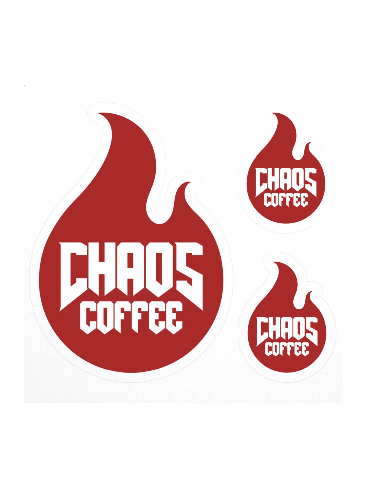 Chaos Coffee Stickers product image (1)