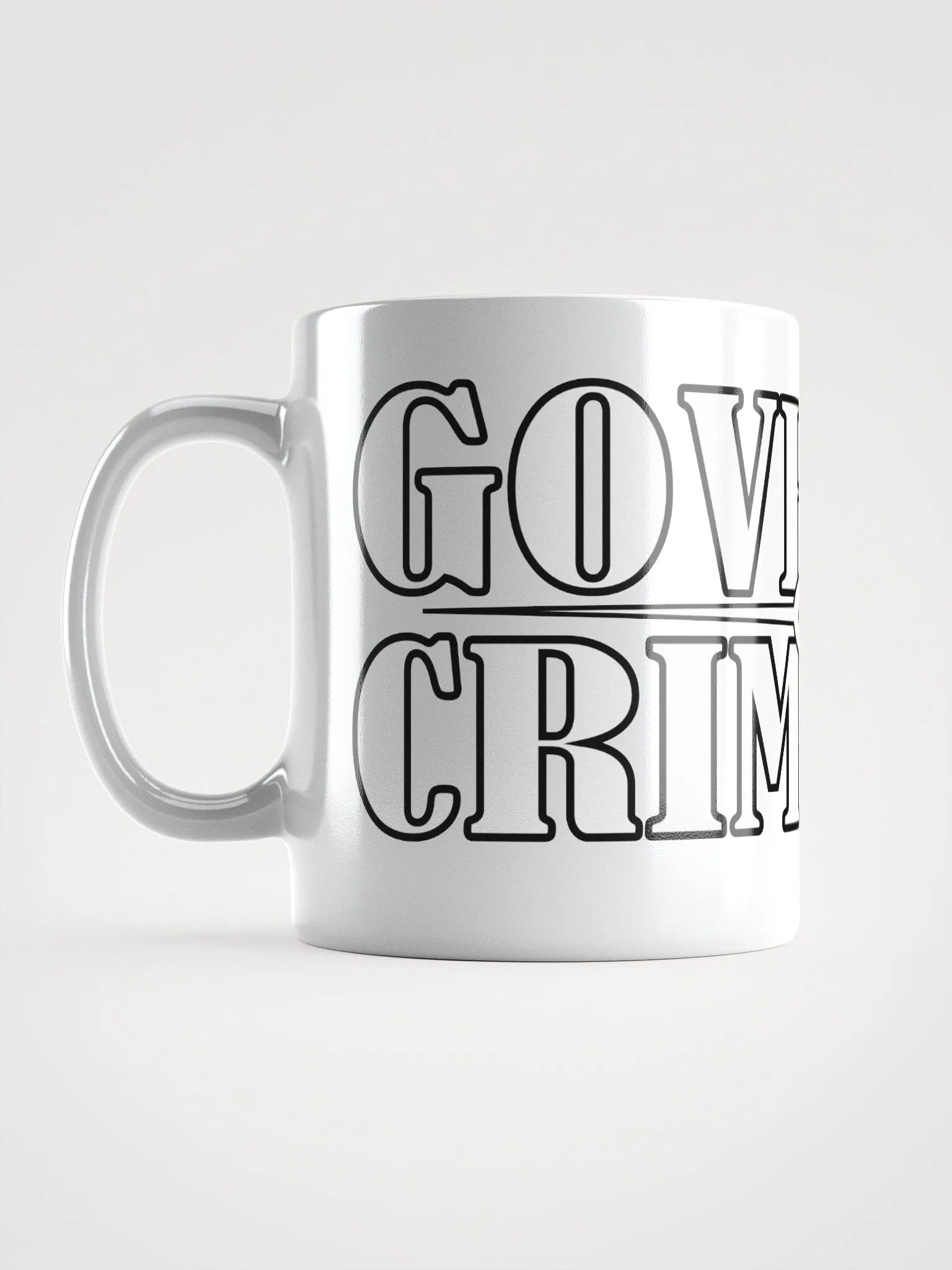 Governed By Criminals - White Glossy Mug product image (6)