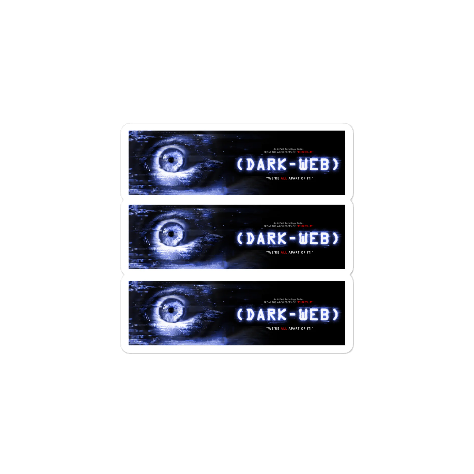 [DARK/WEB]: Banner Stickers product image (1)