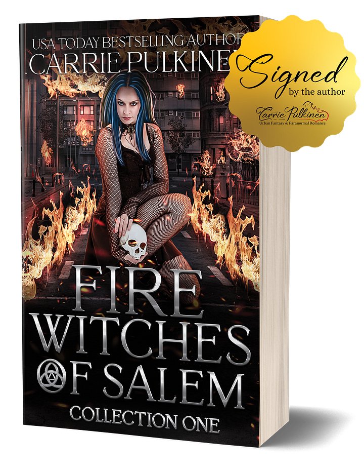 Fire Witches of Salem Collection One Signed Paperback product image (1)