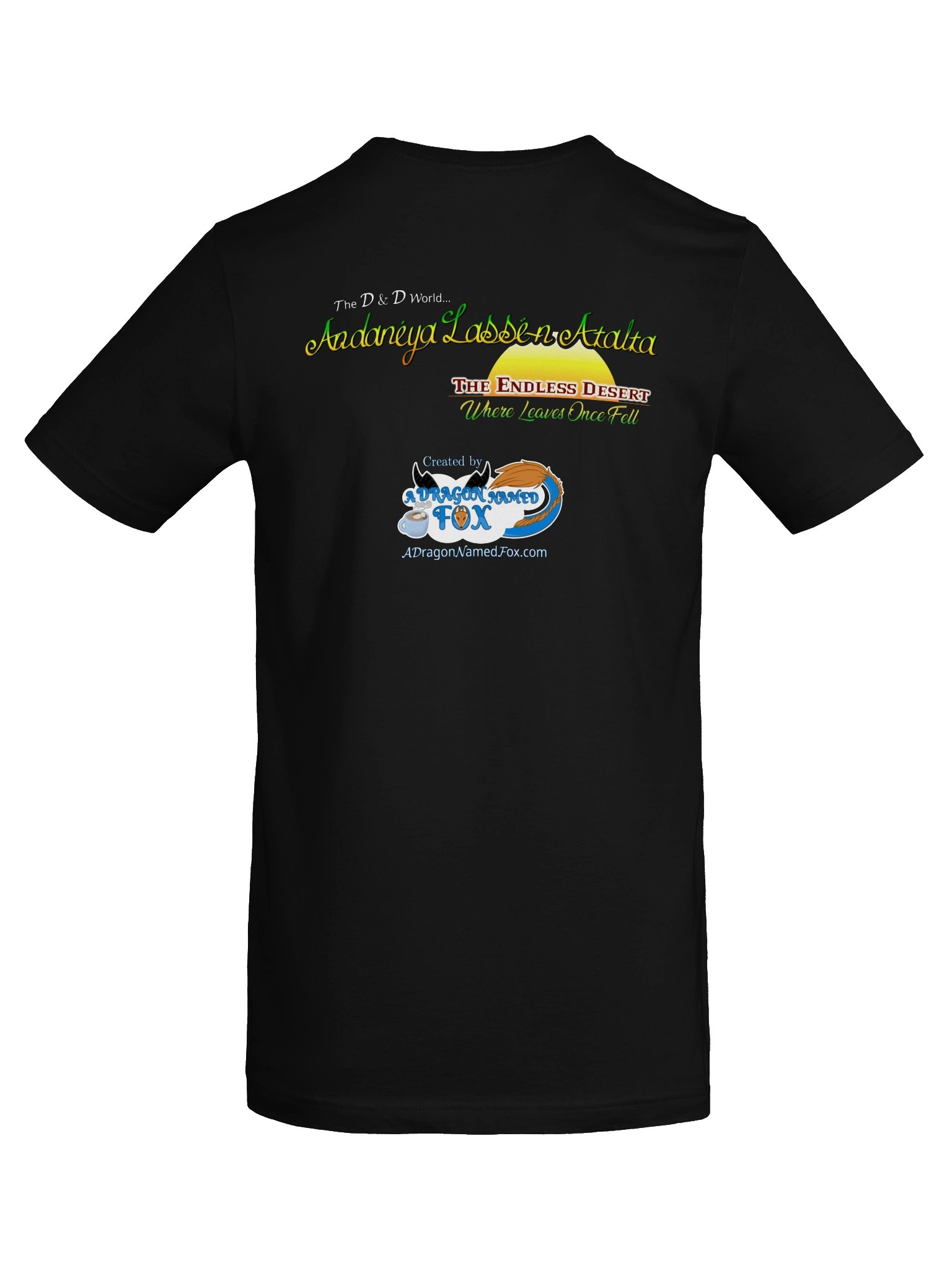 Soft Unisex Endless Desert T-Shirt (Front and Back) - Bella+Canvas product image (6)