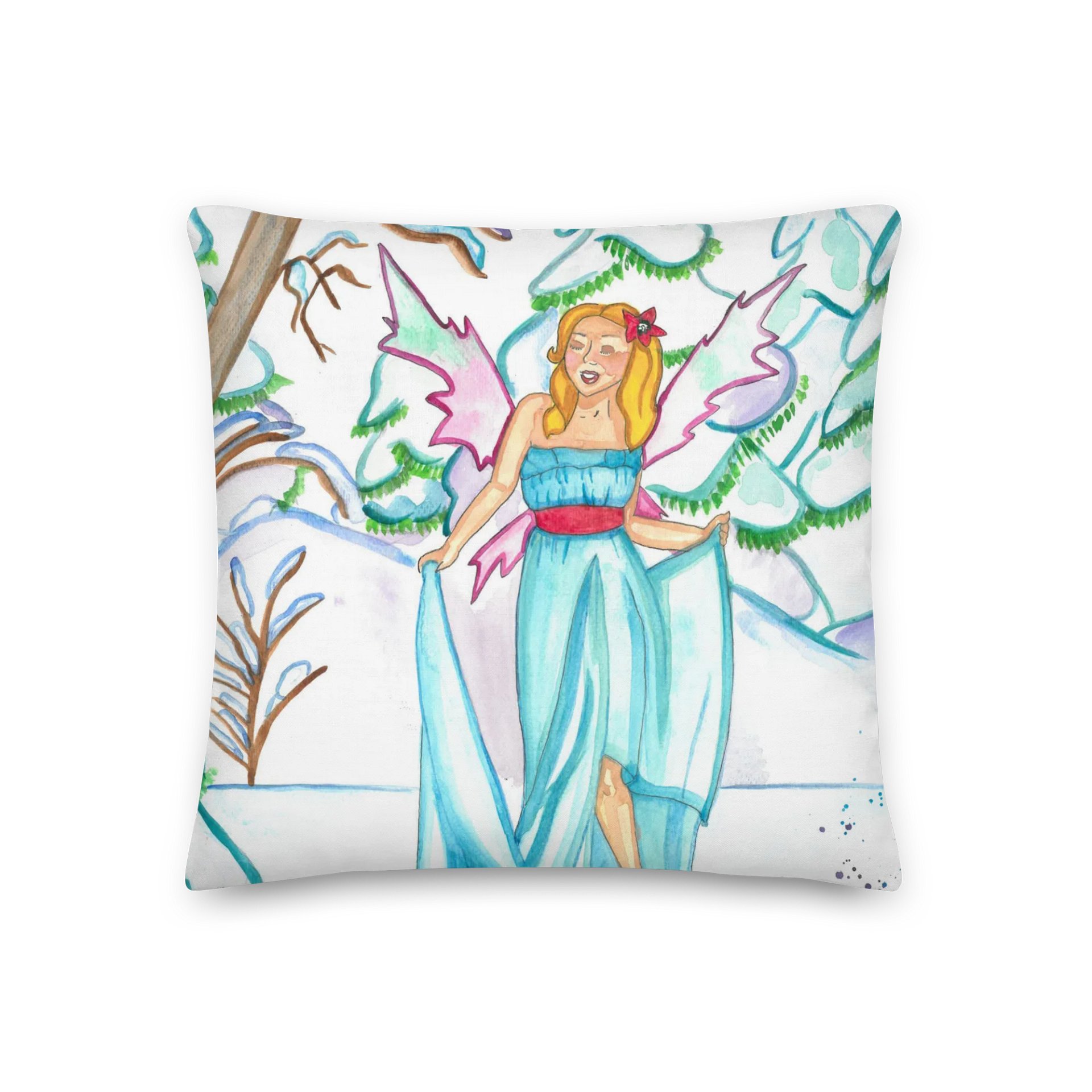 Winter Fairy Wonderland Pillow product image (2)