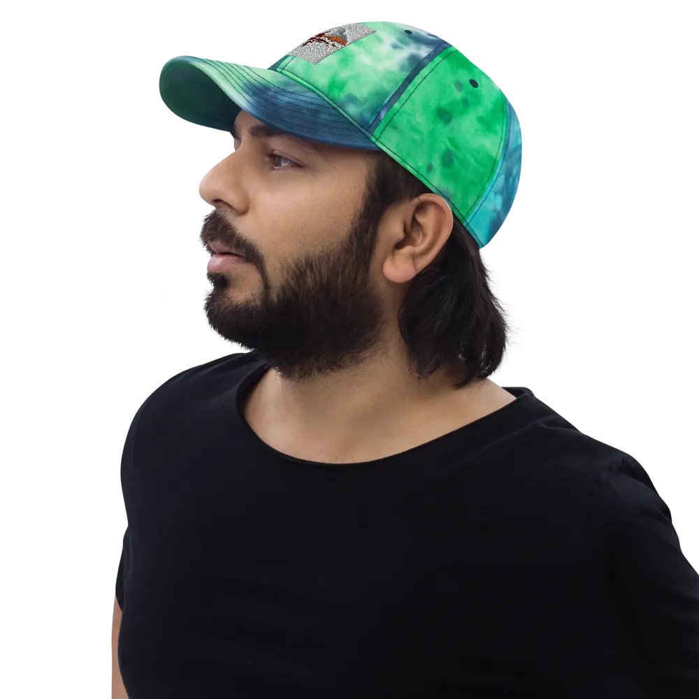 Fishing Tie-Dye Dad Hat product image (10)