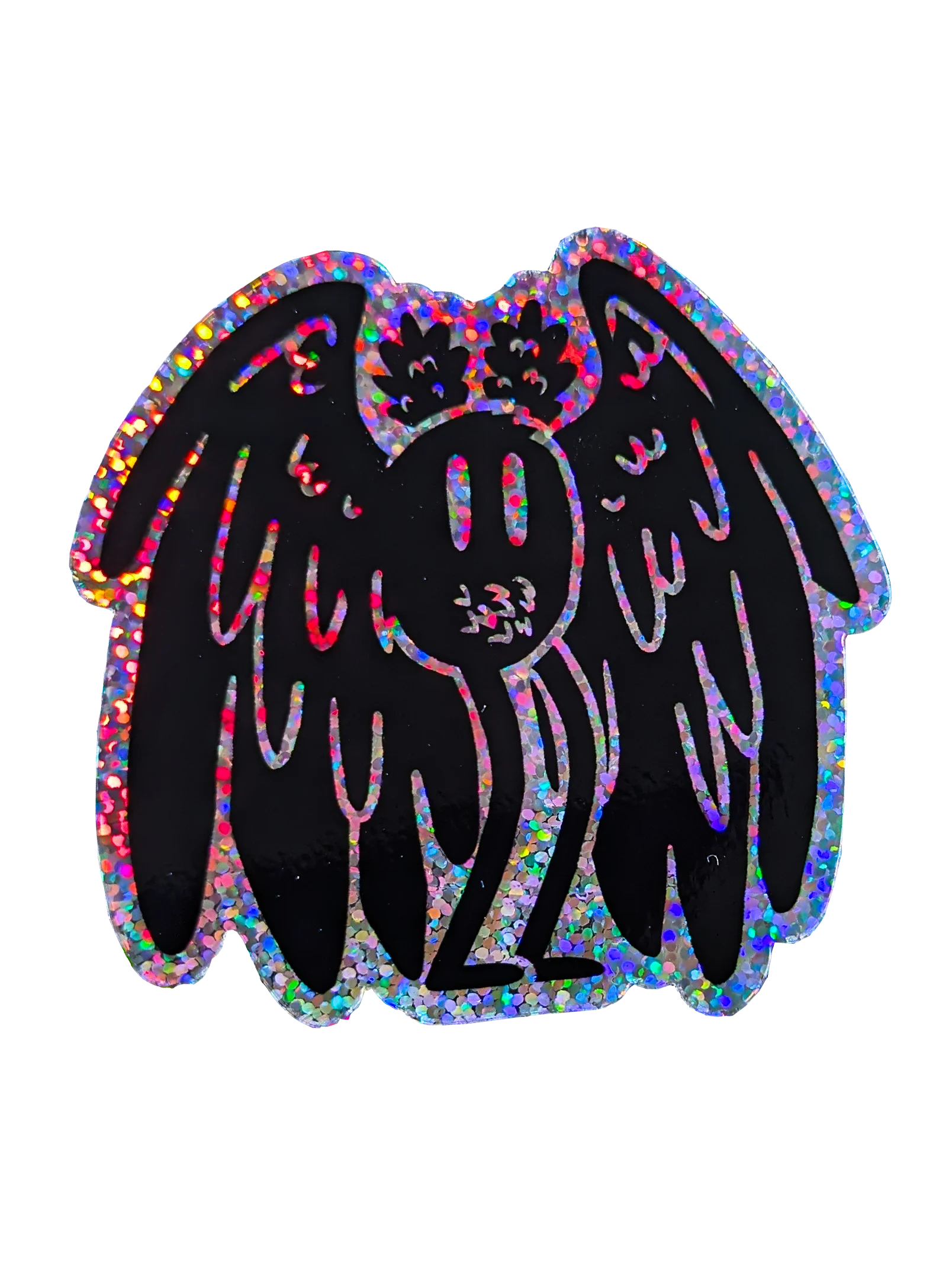 Glitter Mothman Sticker product image (2)